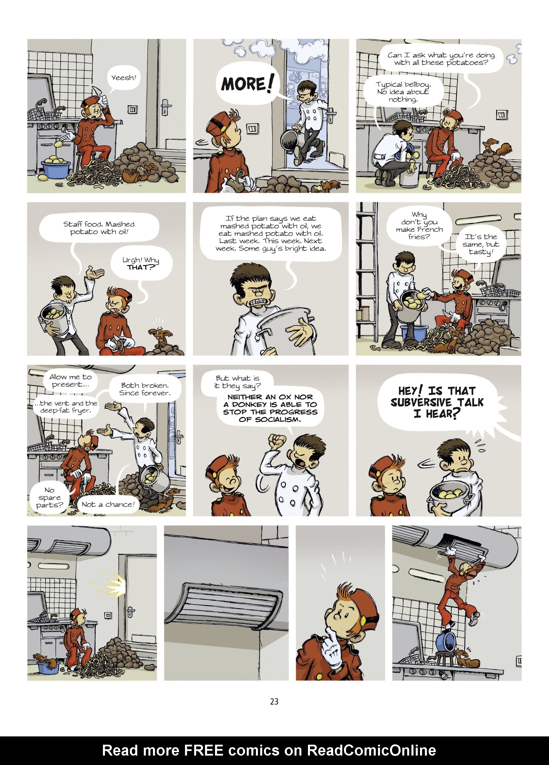 Read online Spirou In Berlin comic -  Issue # Full - 23