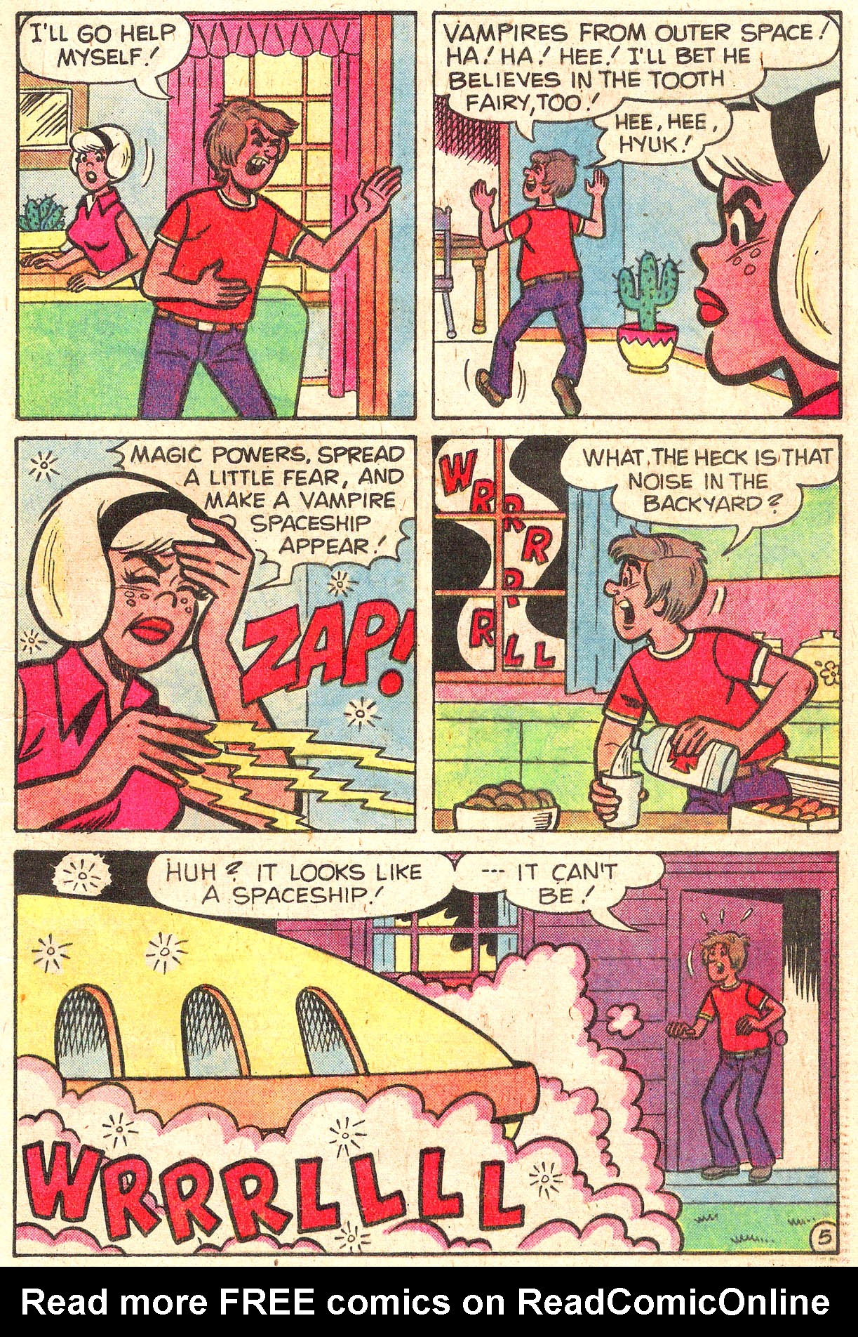 Read online Sabrina The Teenage Witch (1971) comic -  Issue #57 - 17