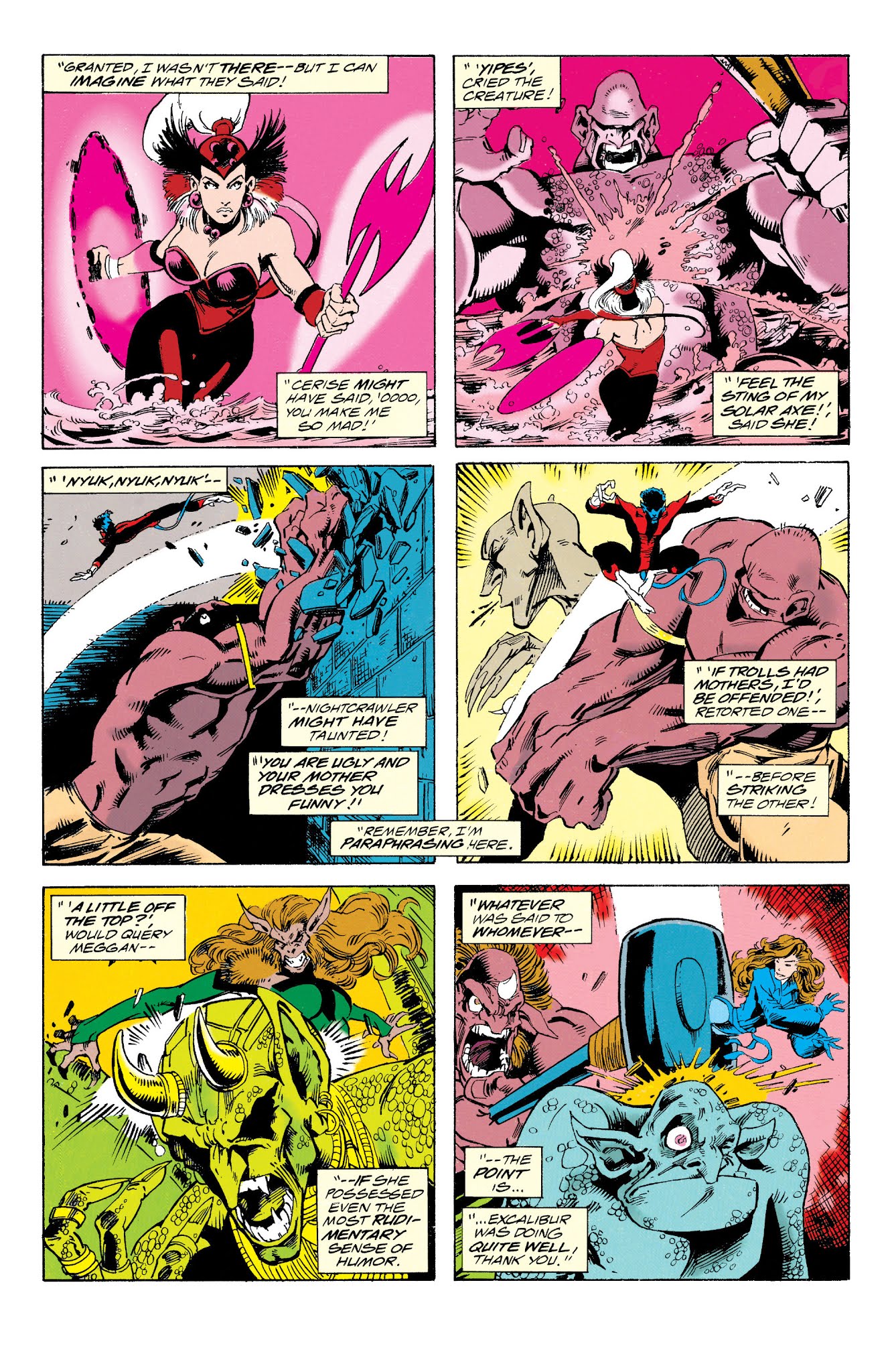 Read online Excalibur Visionaries: Alan Davis comic -  Issue # TPB 2 (Part 2) - 99