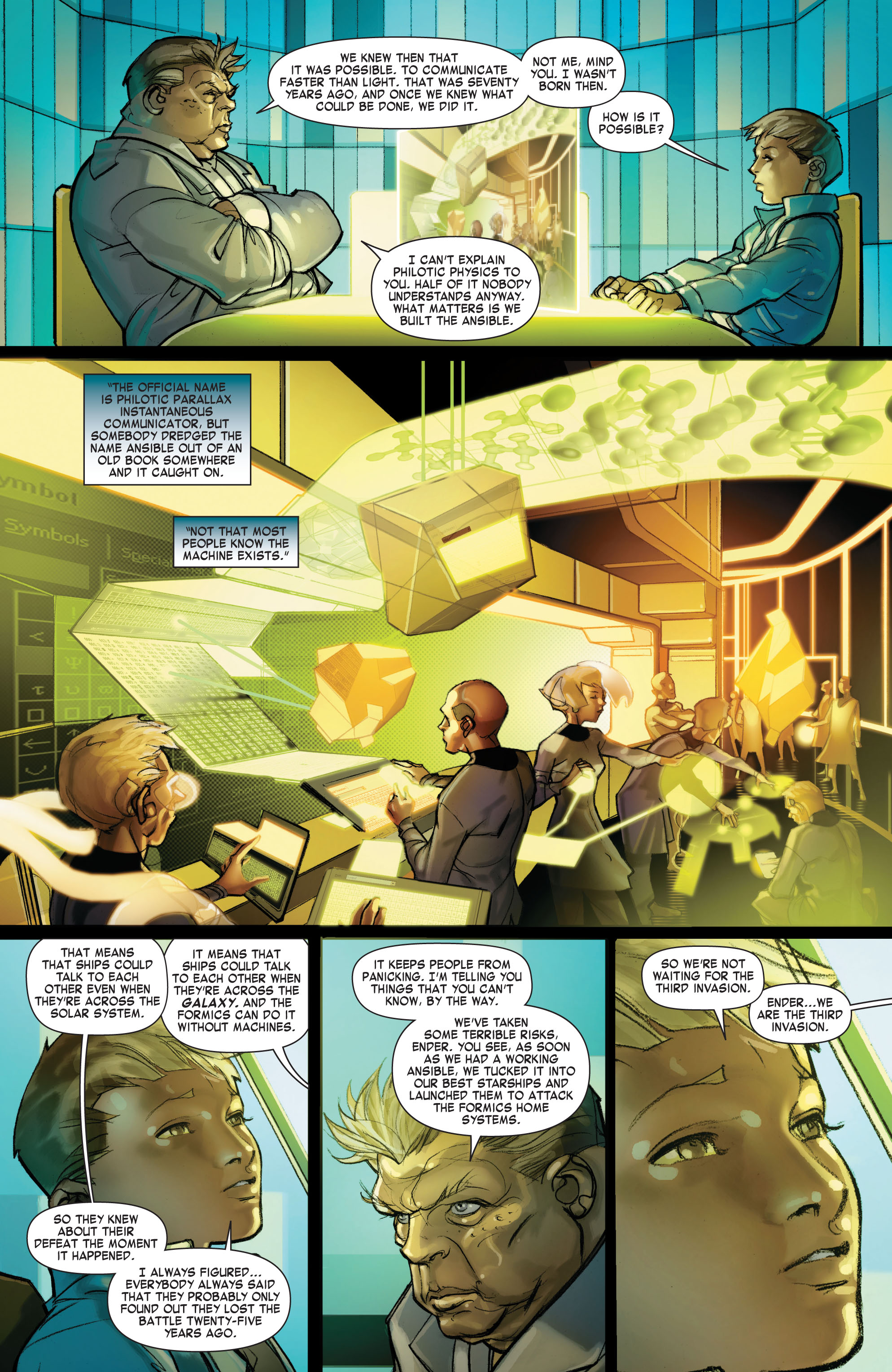 Read online Ender's Game: Command School comic -  Issue #4 - 14