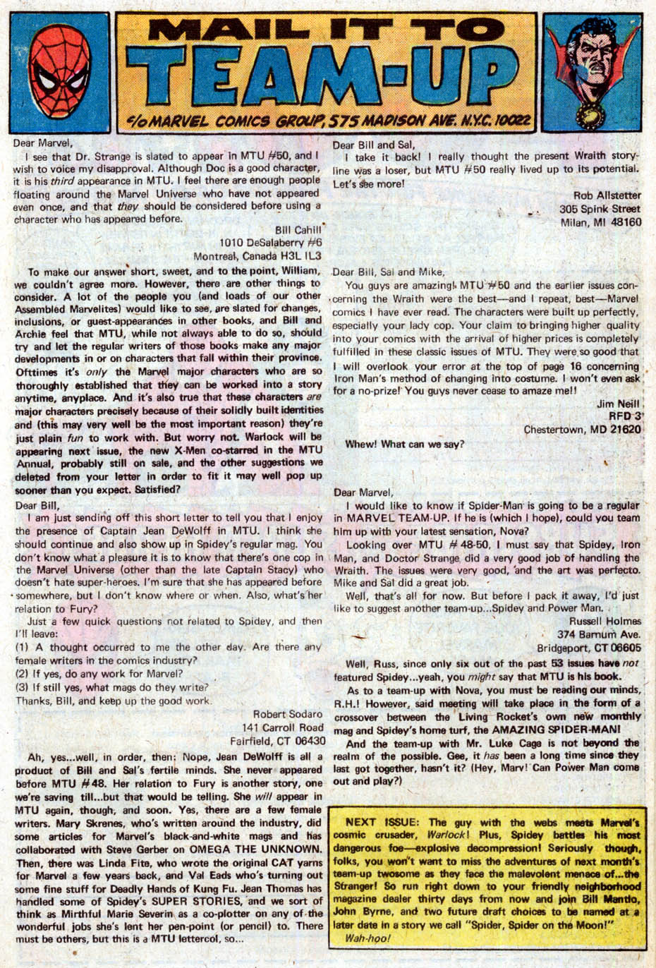 Read online Marvel Team-Up (1972) comic -  Issue #54 - 19