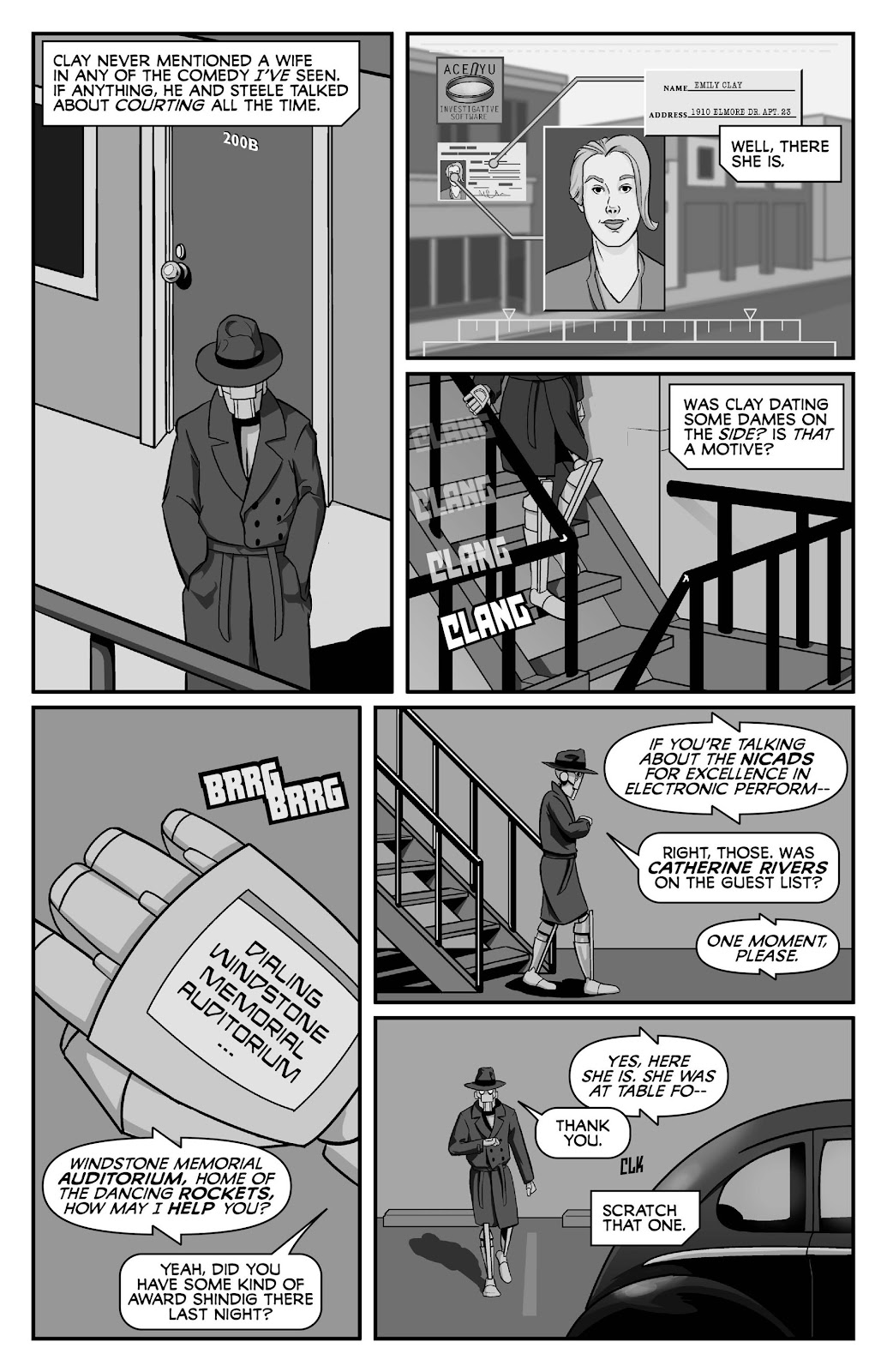Copernicus Jones: Robot Detective issue 7 - Page 10