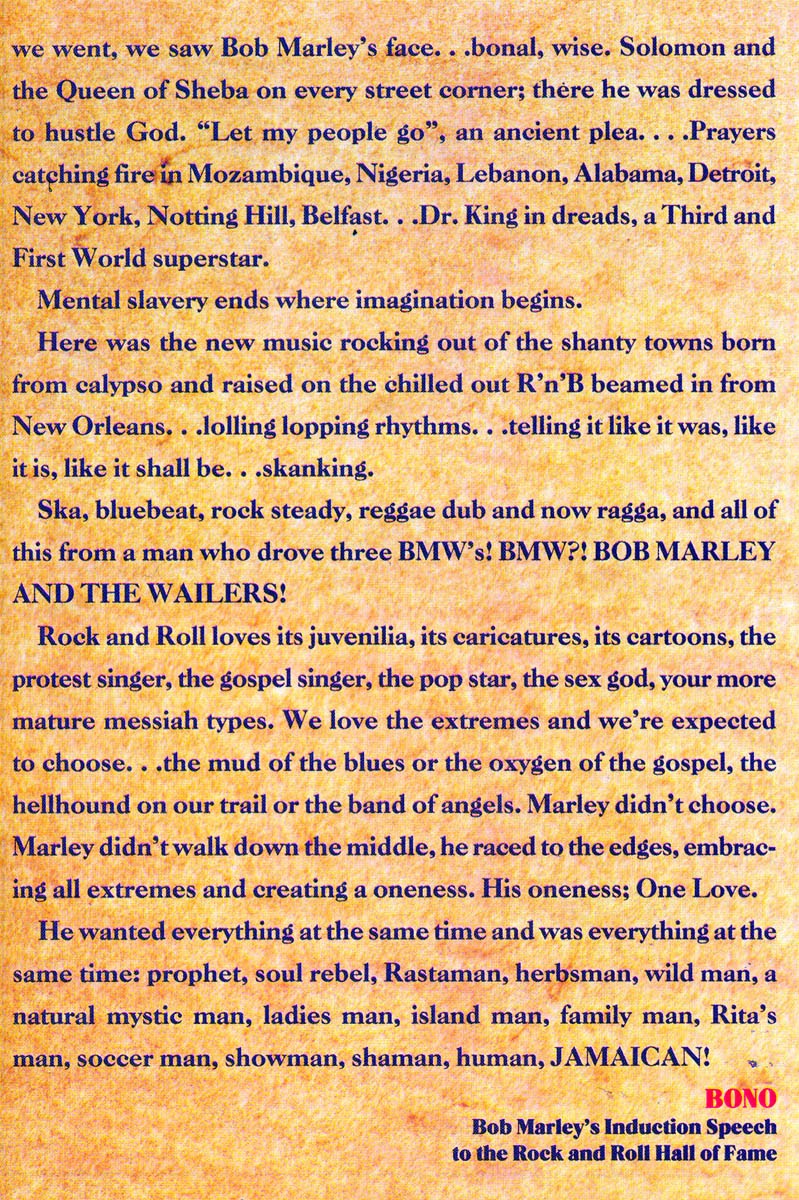 Read online Bob Marley: Tale of the Tuff Gong comic -  Issue #1 - 6