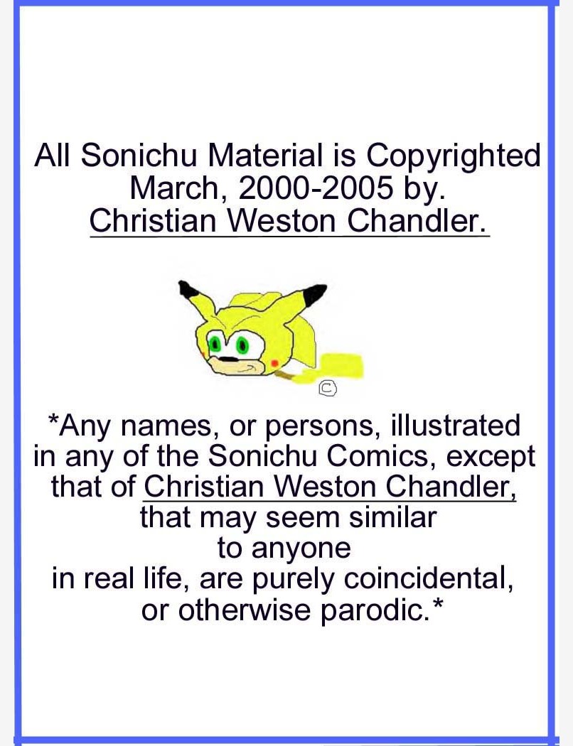 Read online Sonichu comic -  Issue #1 - 11