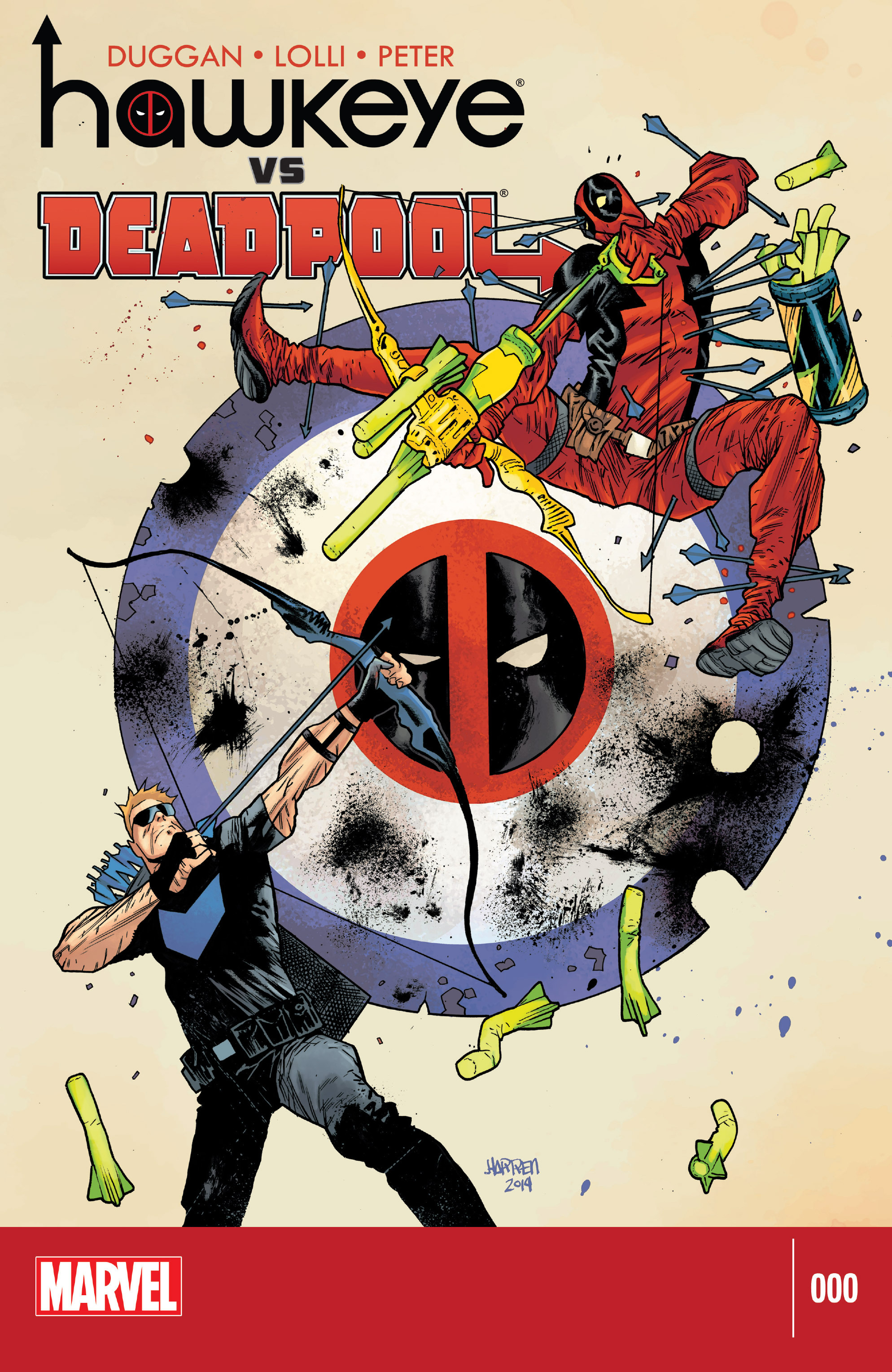 Read online Hawkeye vs. Deadpool comic -  Issue #0 - 1