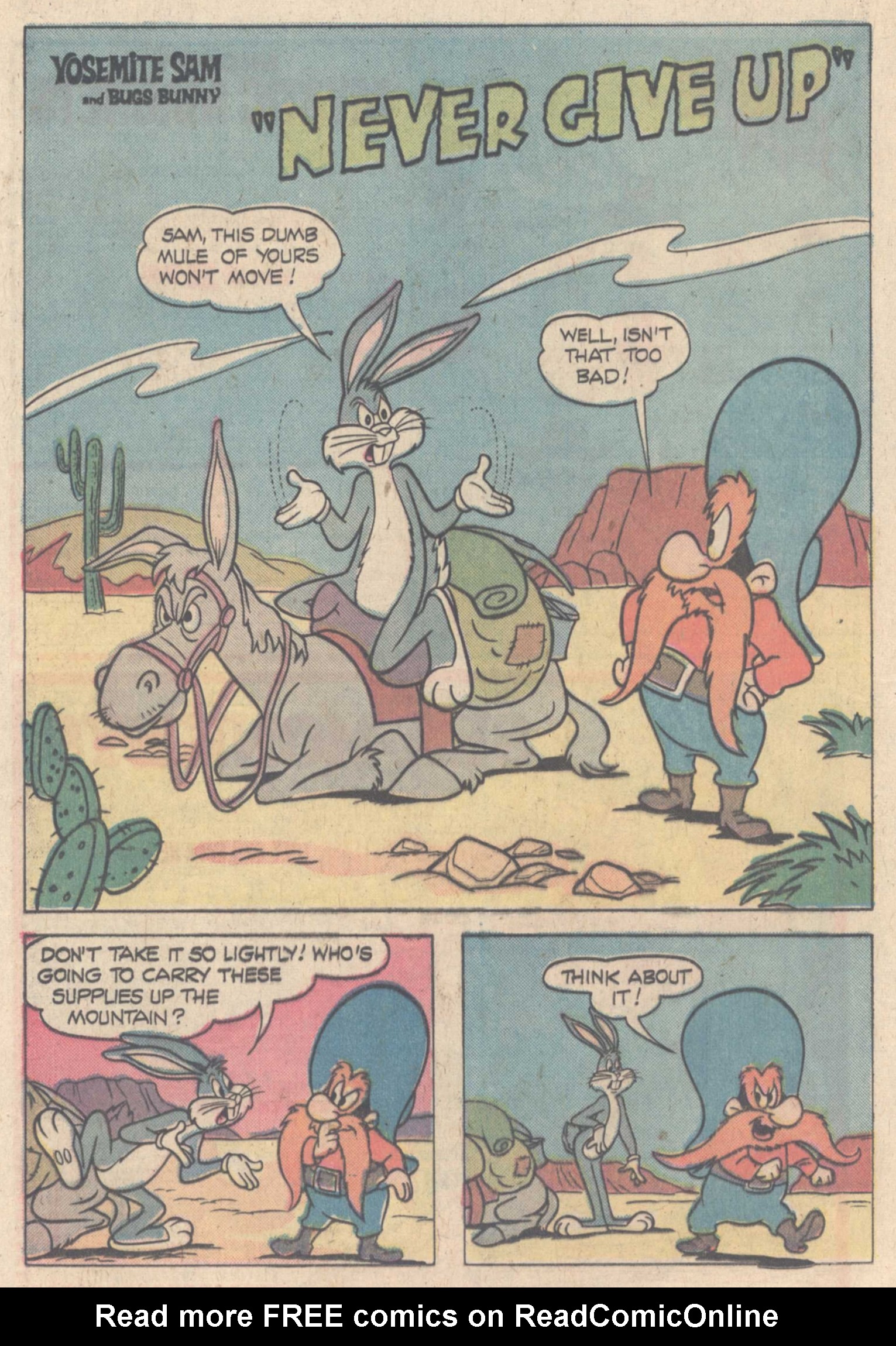 Read online Yosemite Sam and Bugs Bunny comic -  Issue #26 - 20