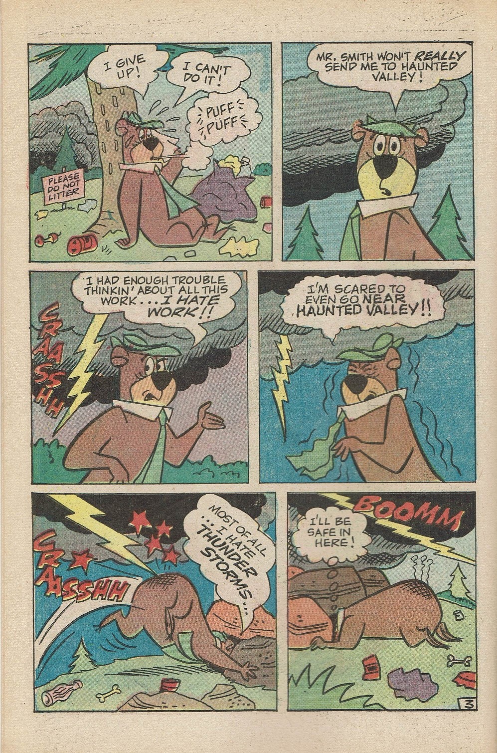 Read online Yogi Bear (1970) comic -  Issue #24 - 10