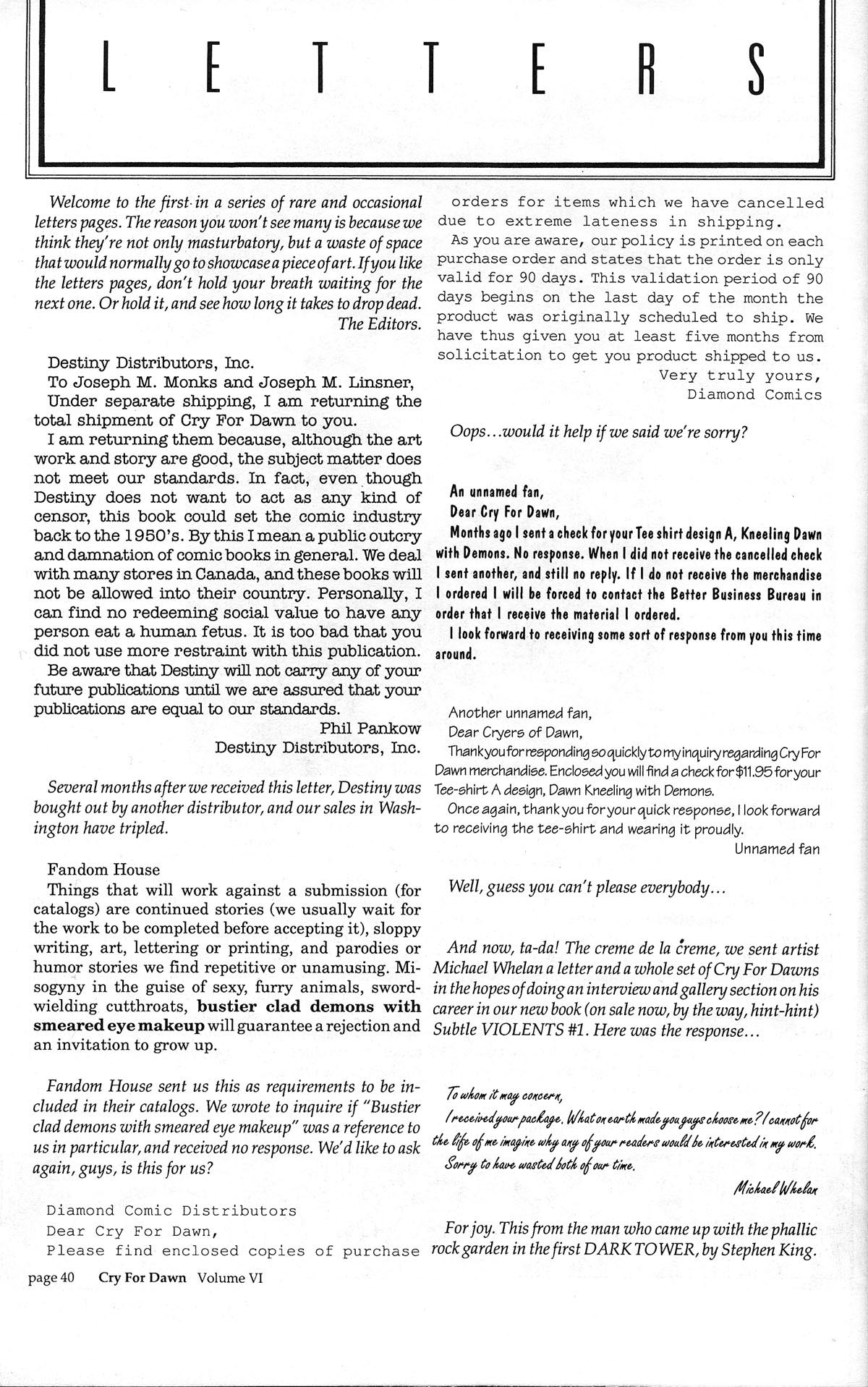 Read online Cry for Dawn comic -  Issue #6 - 42