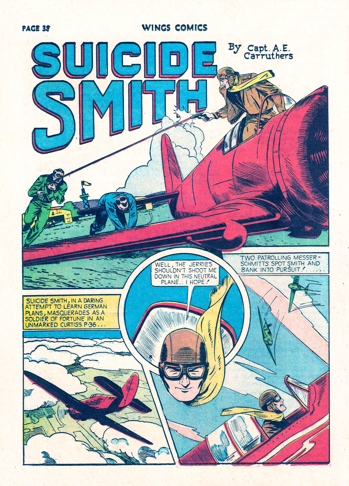 Read online Wings Comics comic -  Issue #9 - 40