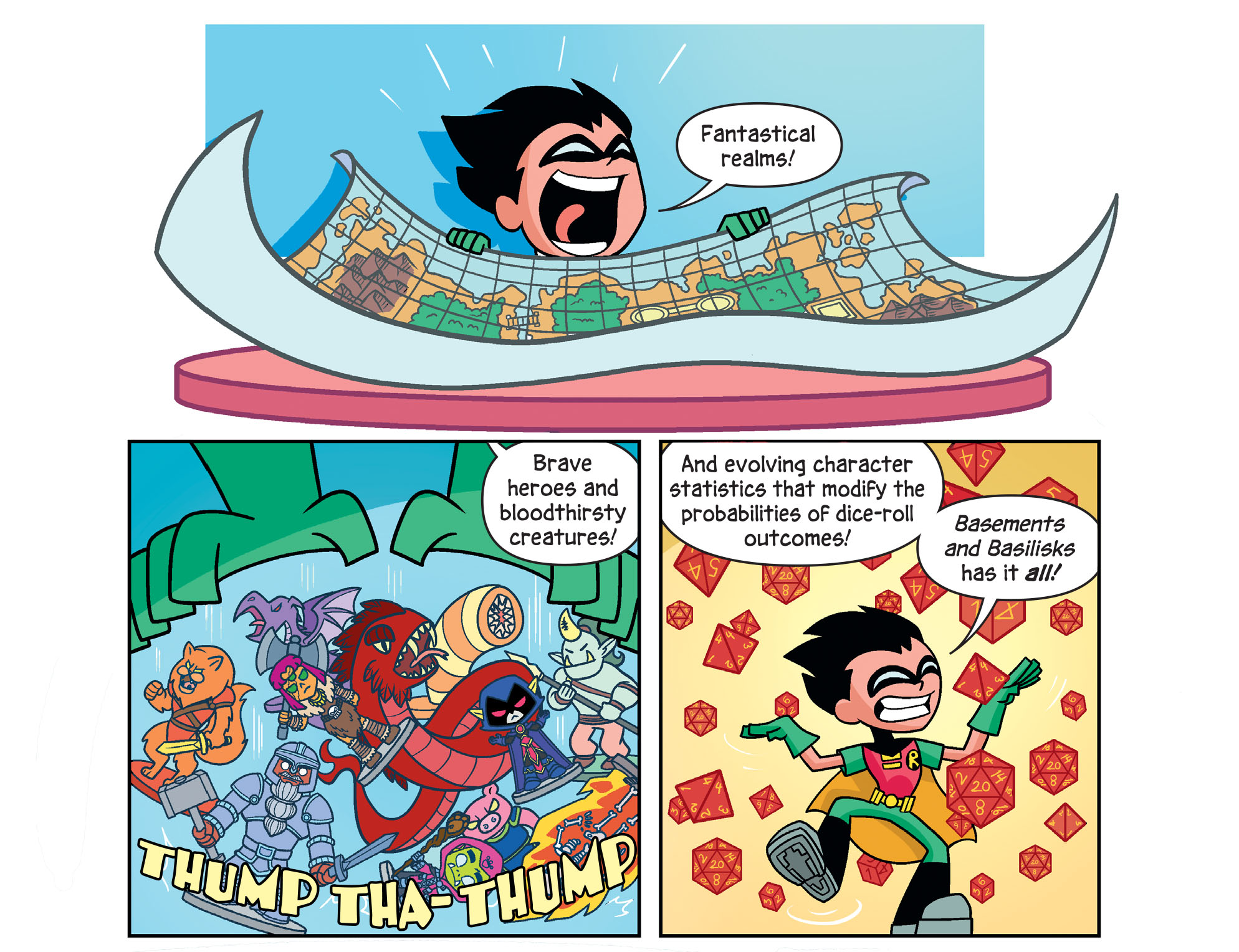 Read online Teen Titans Go! Roll With It! comic -  Issue #1 - 12