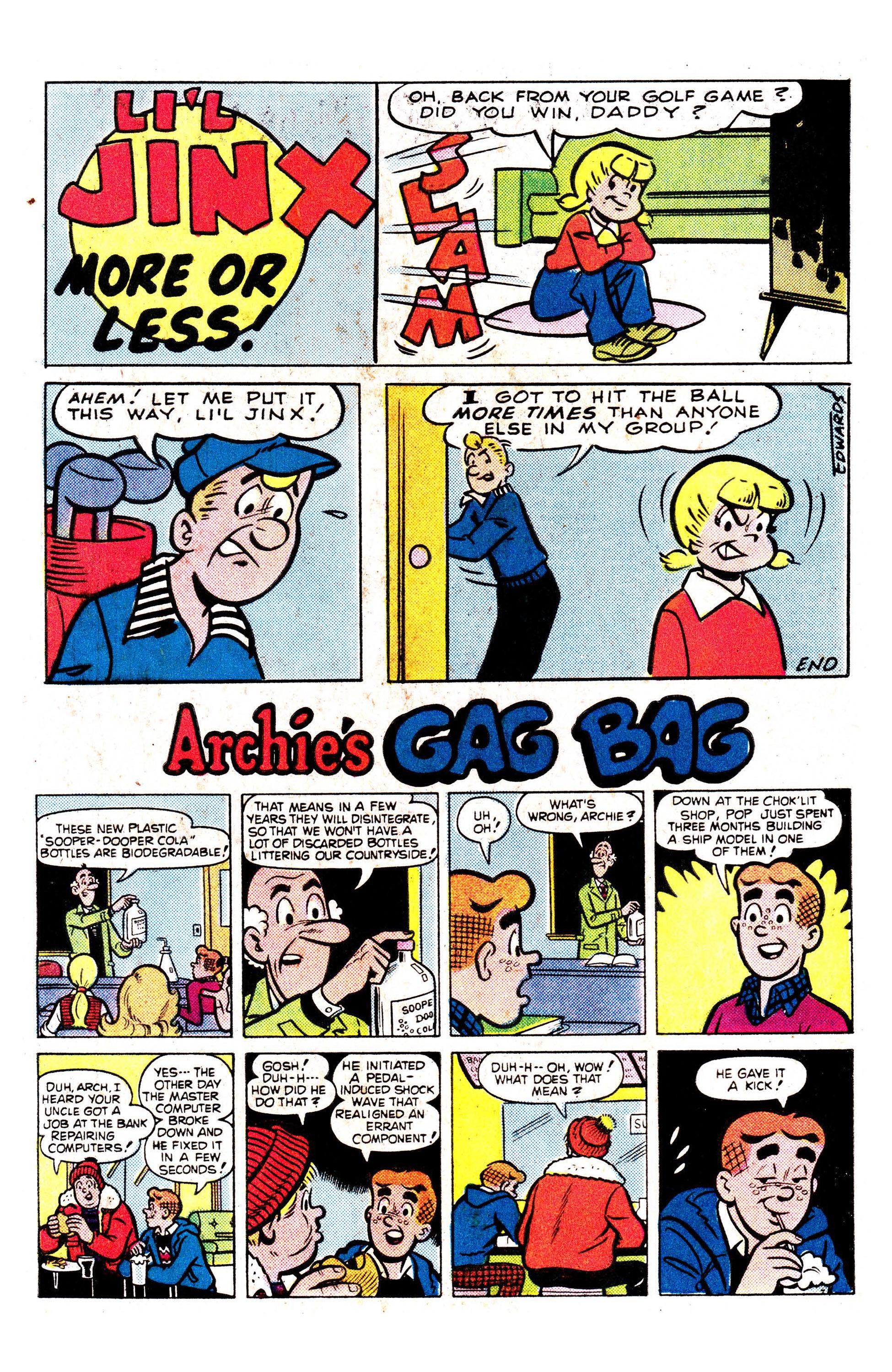 Read online Archie (1960) comic -  Issue #312 - 8