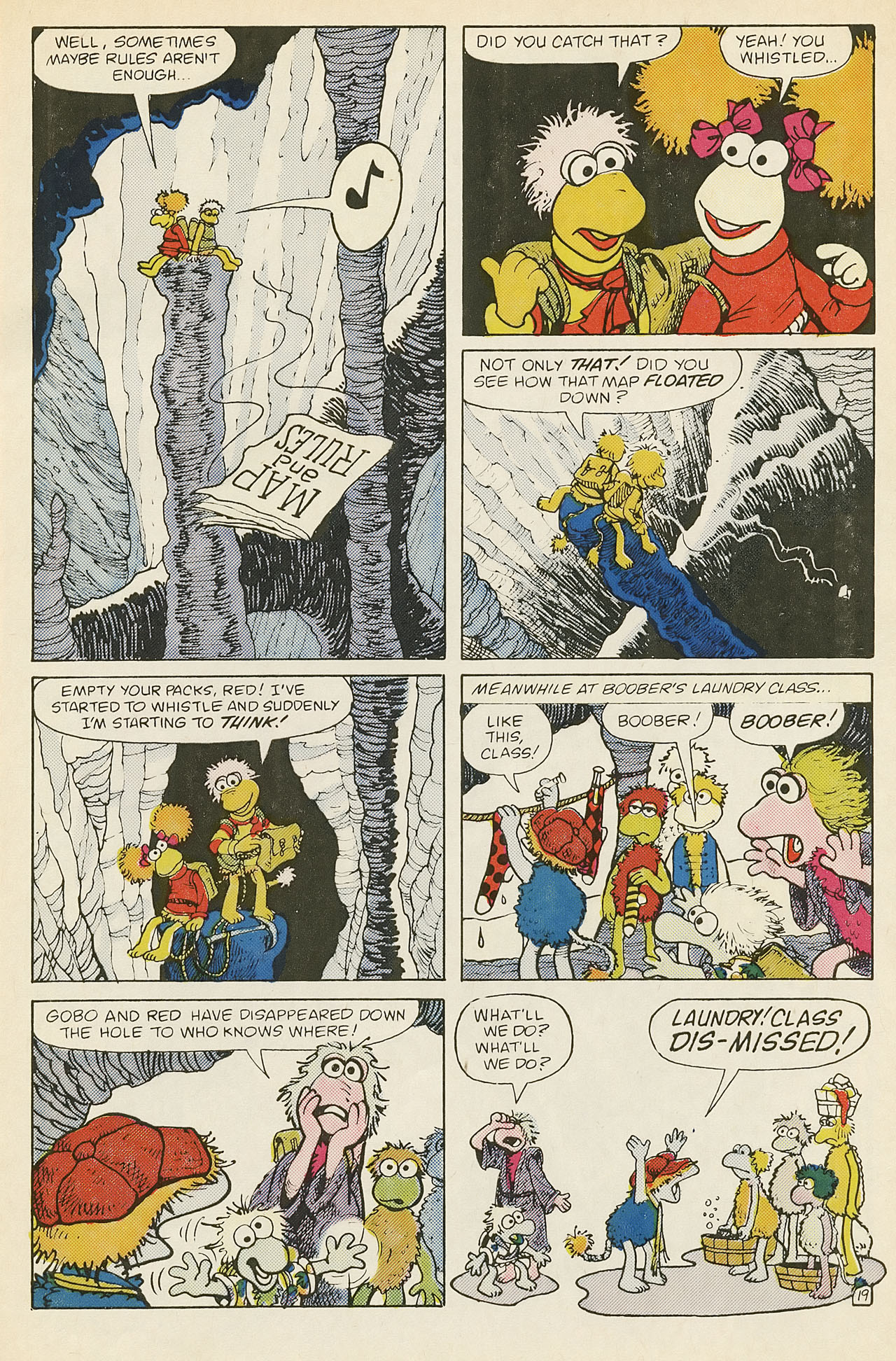 Read online Fraggle Rock comic -  Issue #6 - 31