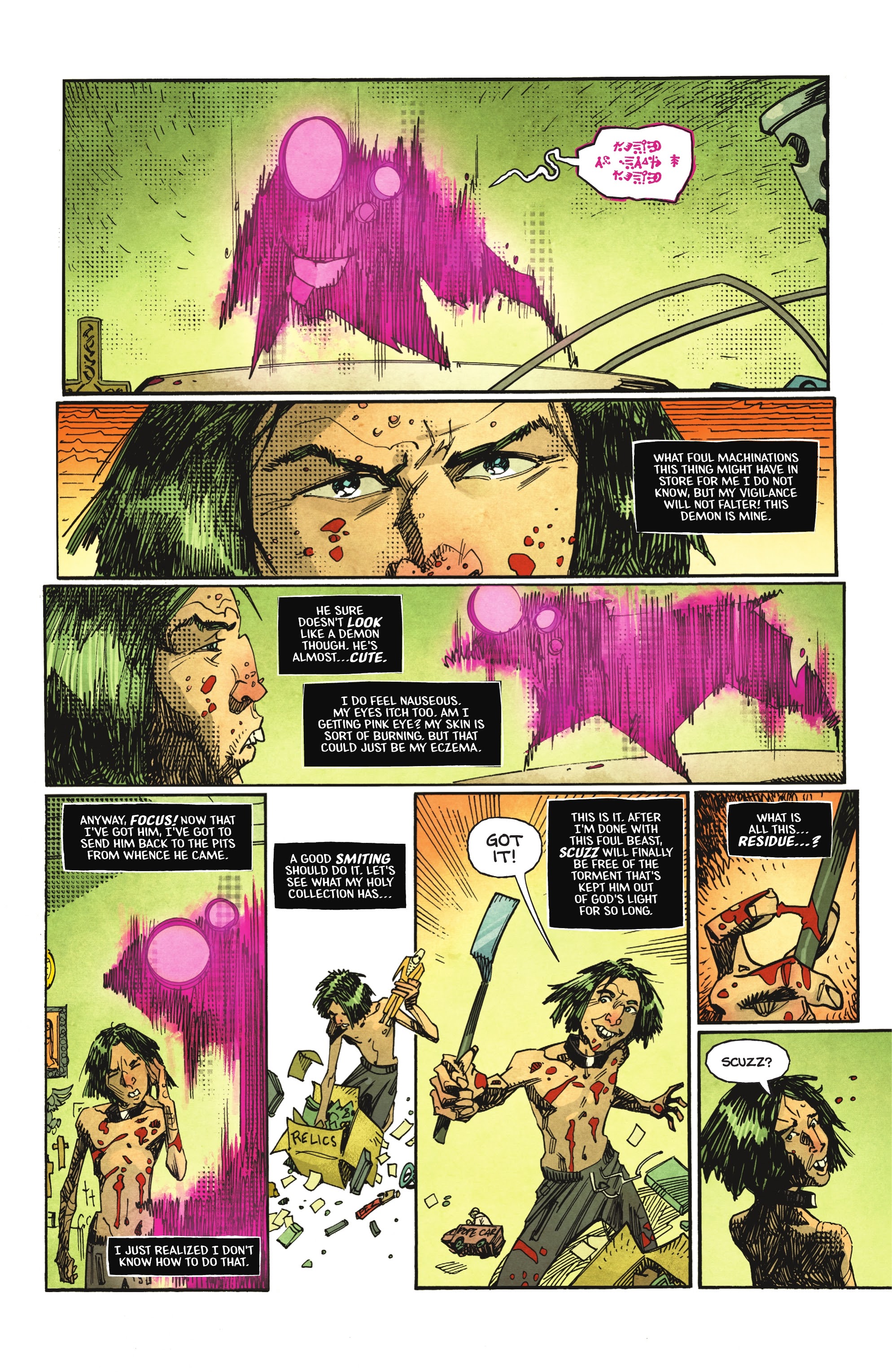 Read online DC Horror Presents: Soul Plumber comic -  Issue #2 - 5