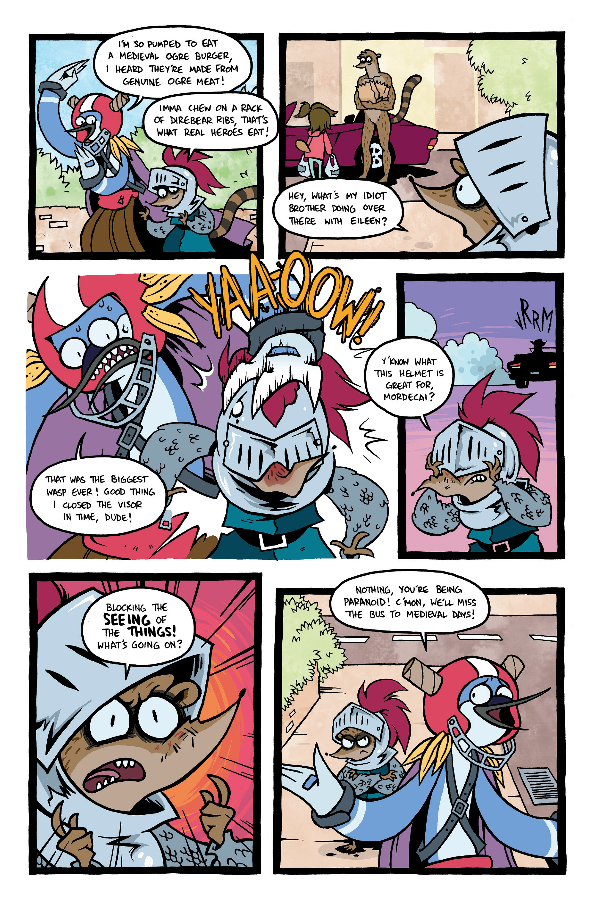 Read online Regular Show comic -  Issue #4 - 21