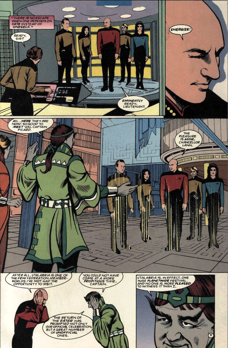 Read online Star Trek: The Next Generation (1989) comic -  Issue #66 - 9
