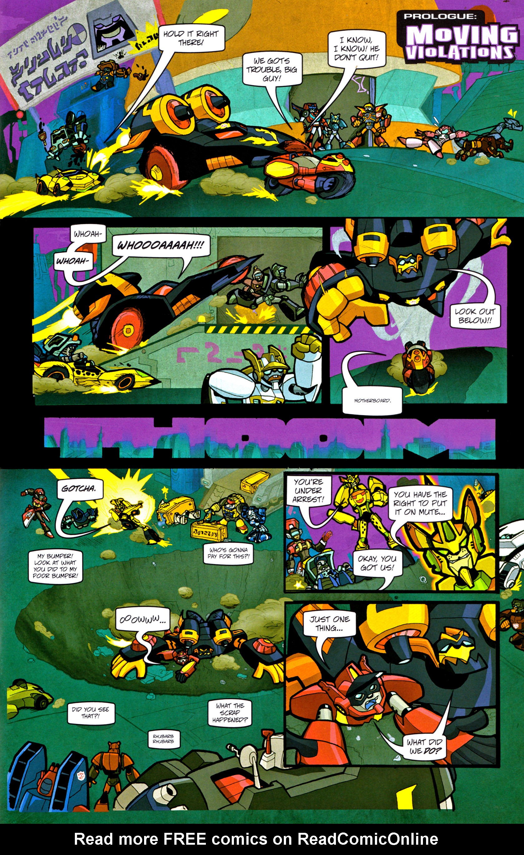 Read online Transformers: Timelines comic -  Issue #6 - 3