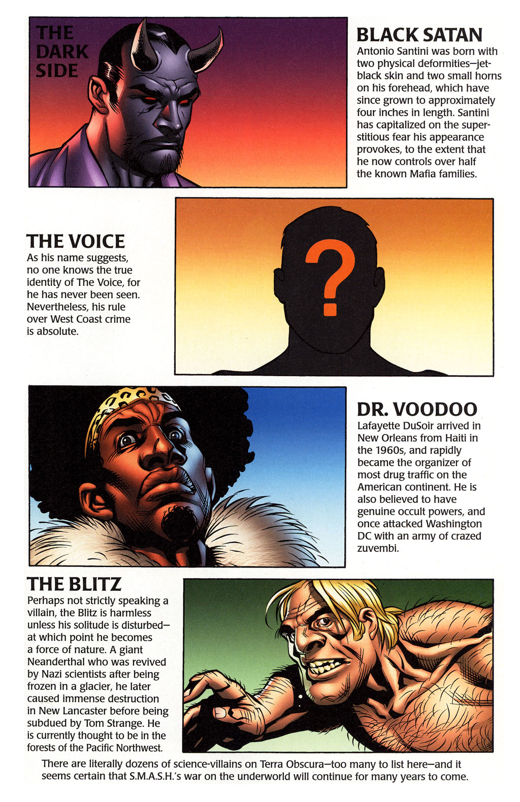 Read online ABC: A-Z, Terra Obscura and Splash Brannigan comic -  Issue # Full - 18