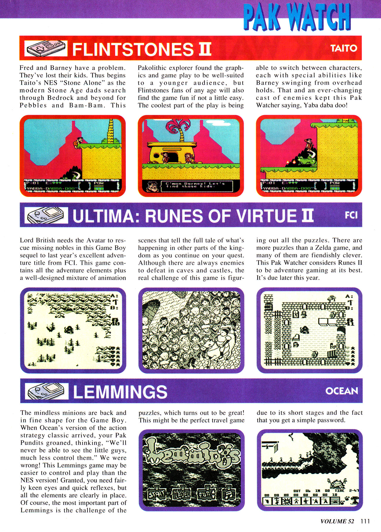 Read online Nintendo Power comic -  Issue #52 - 115