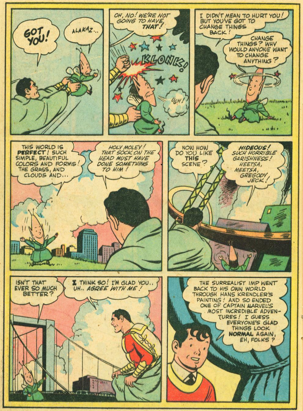 Read online Captain Marvel Adventures comic -  Issue #84 - 32