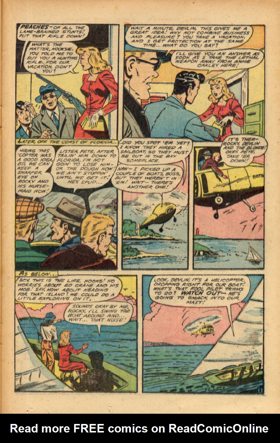 Read online Fight Comics comic -  Issue #64 - 35