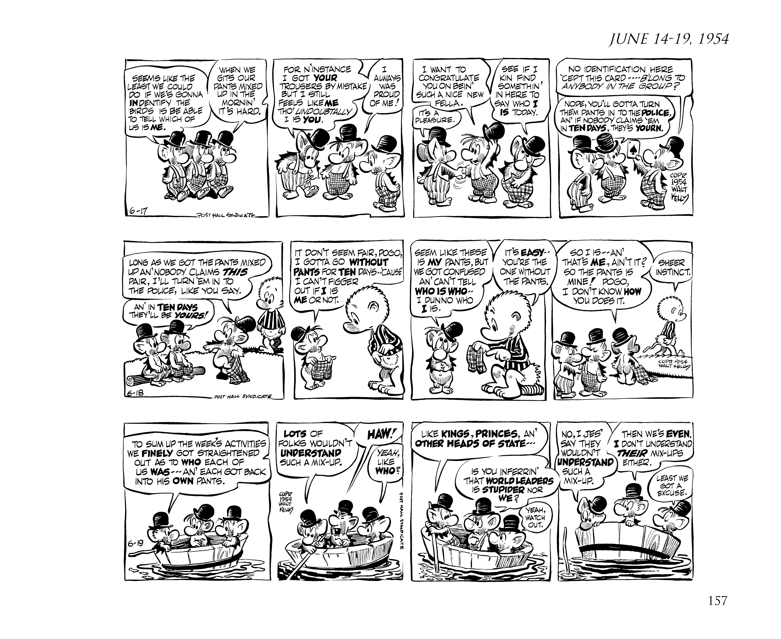 Read online Pogo by Walt Kelly: The Complete Syndicated Comic Strips comic -  Issue # TPB 3 (Part 2) - 69