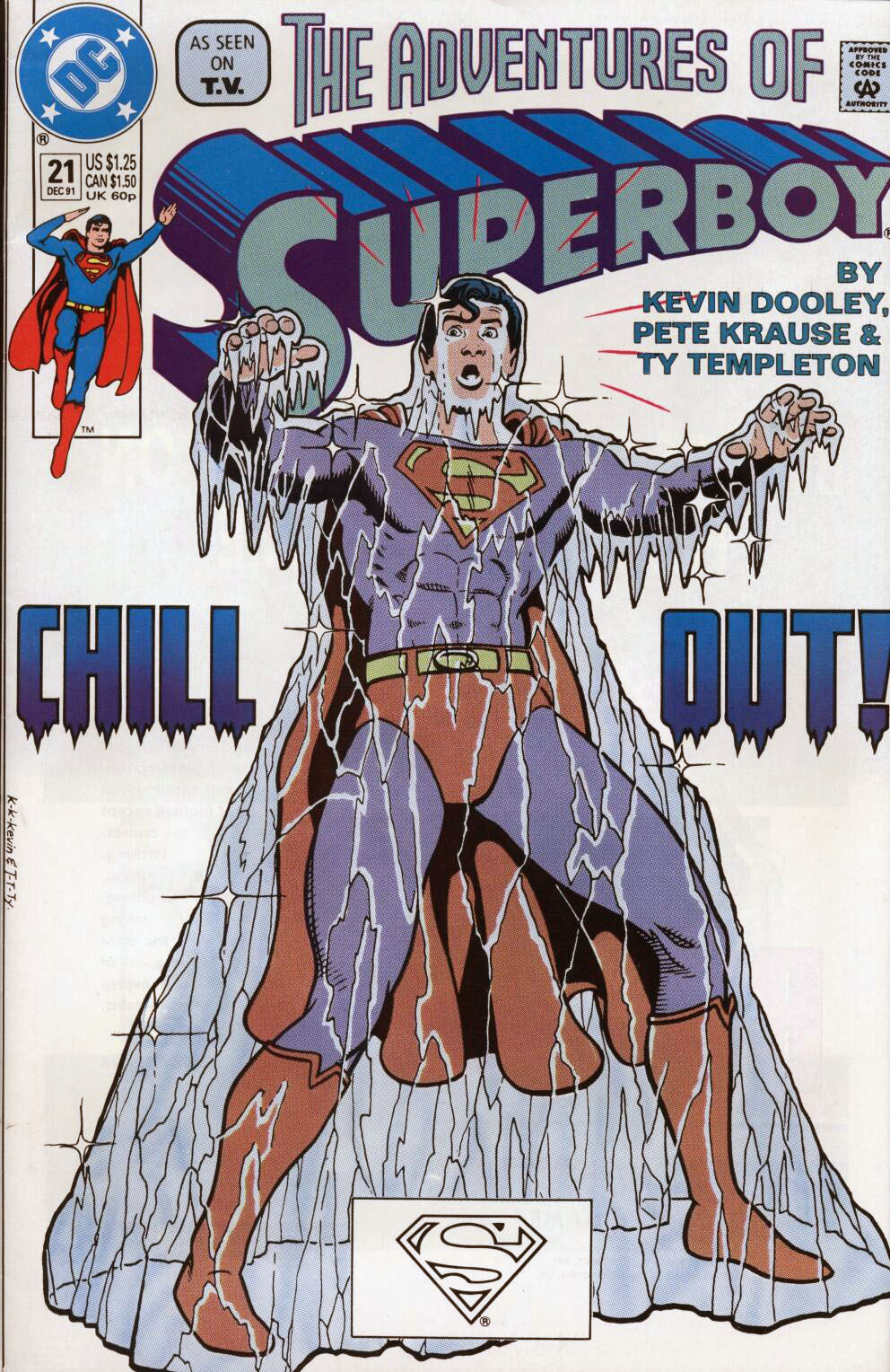 Read online Superboy (1990) comic -  Issue #21 - 1