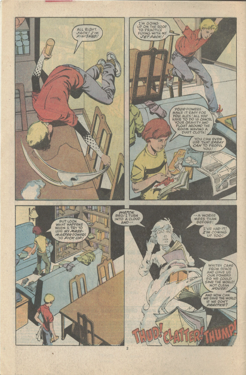Read online Power Pack (1984) comic -  Issue #11 - 4