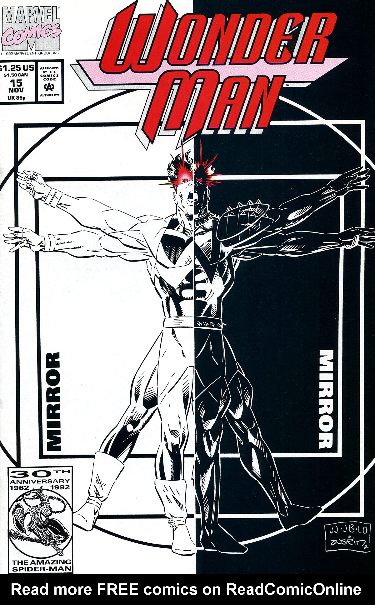 Read online Wonder Man (1991) comic -  Issue #15 - 1