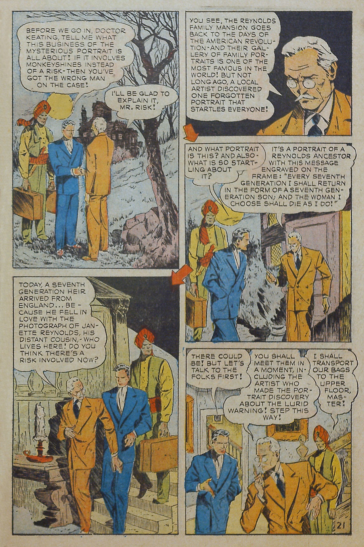 Read online Super-Mystery Comics comic -  Issue #30 - 23