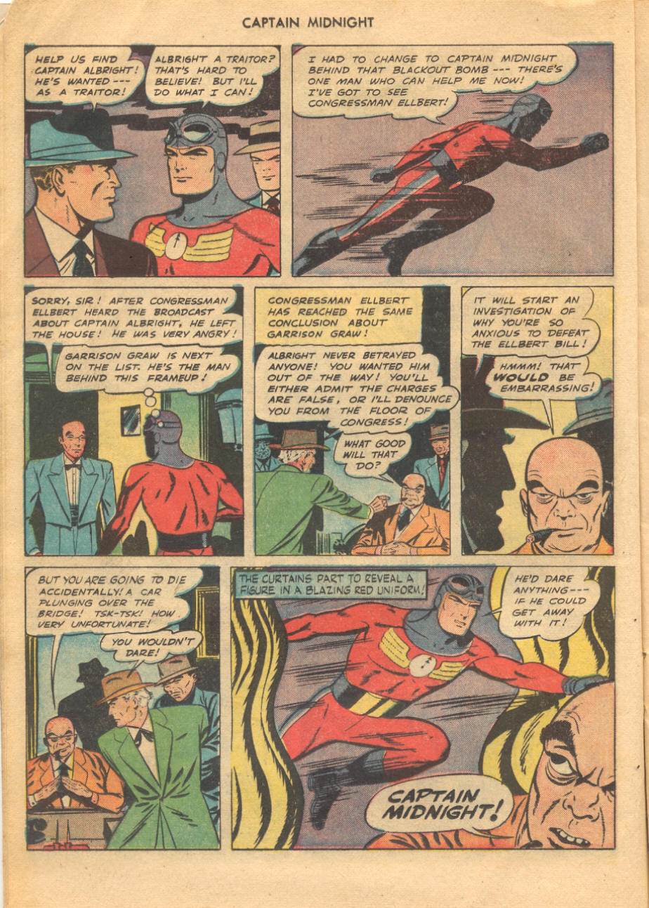 Read online Captain Midnight (1942) comic -  Issue #51 - 12