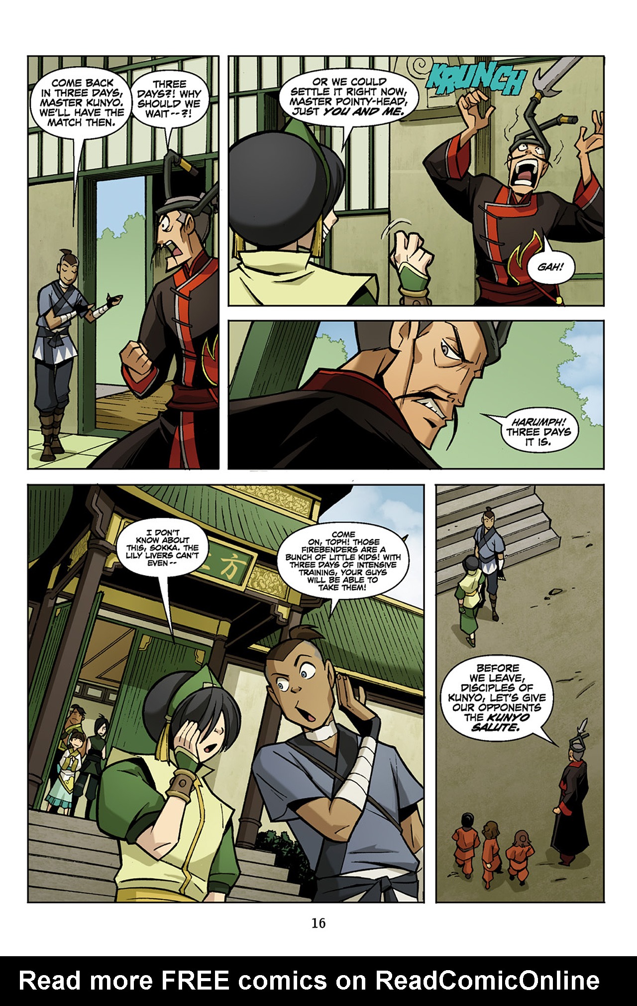 Read online Nickelodeon Avatar: The Last Airbender - The Promise comic -  Issue # Part 2 - 17