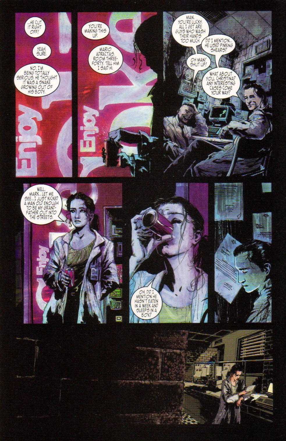 Read online Hellshock (1997) comic -  Issue #1 - 10