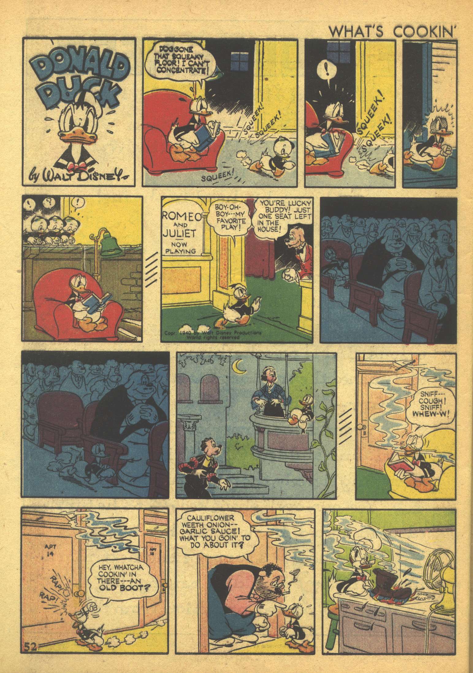 Read online Walt Disney's Comics and Stories comic -  Issue #28 - 54