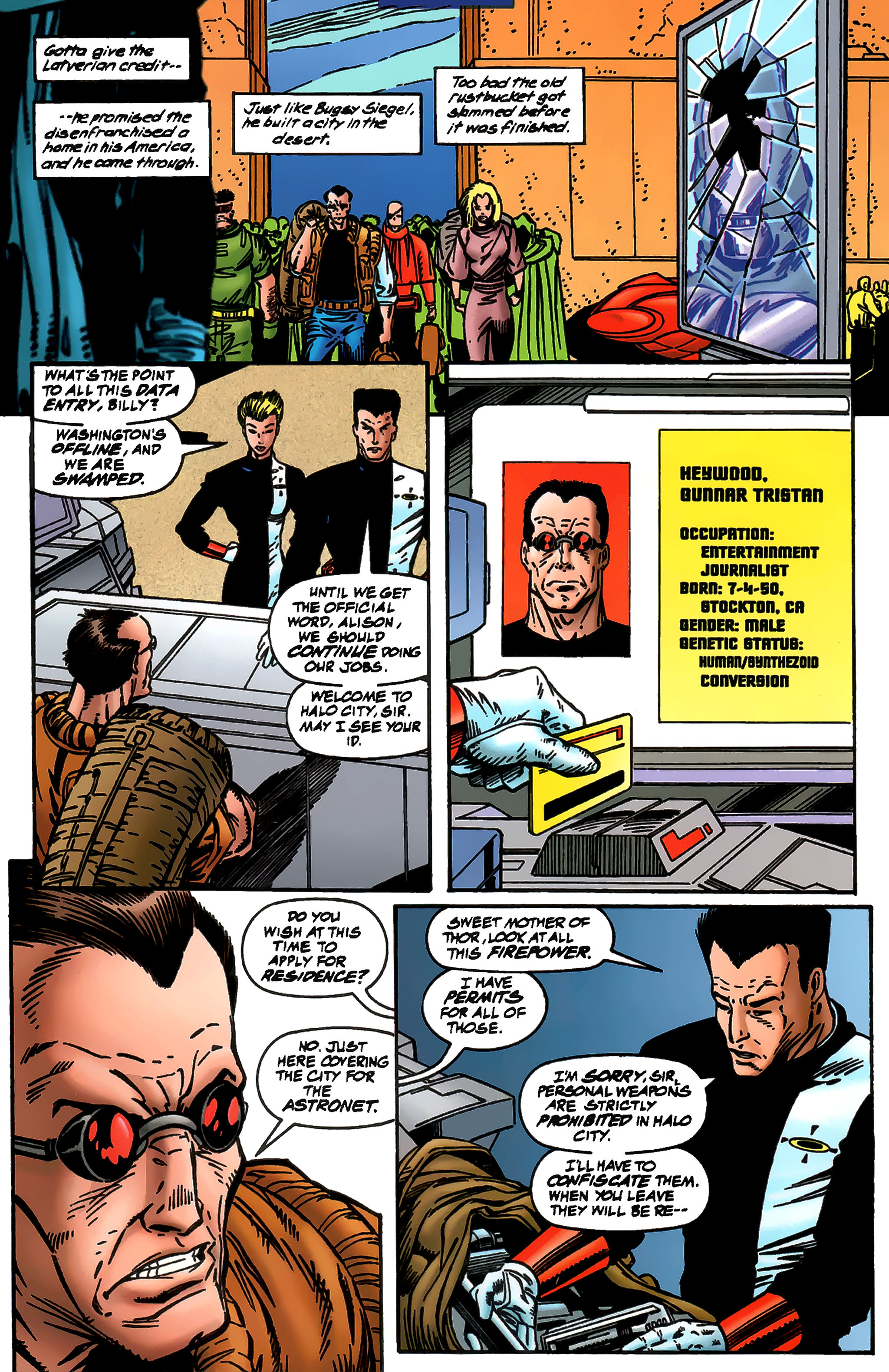 Read online X-Men 2099 comic -  Issue #26 - 4