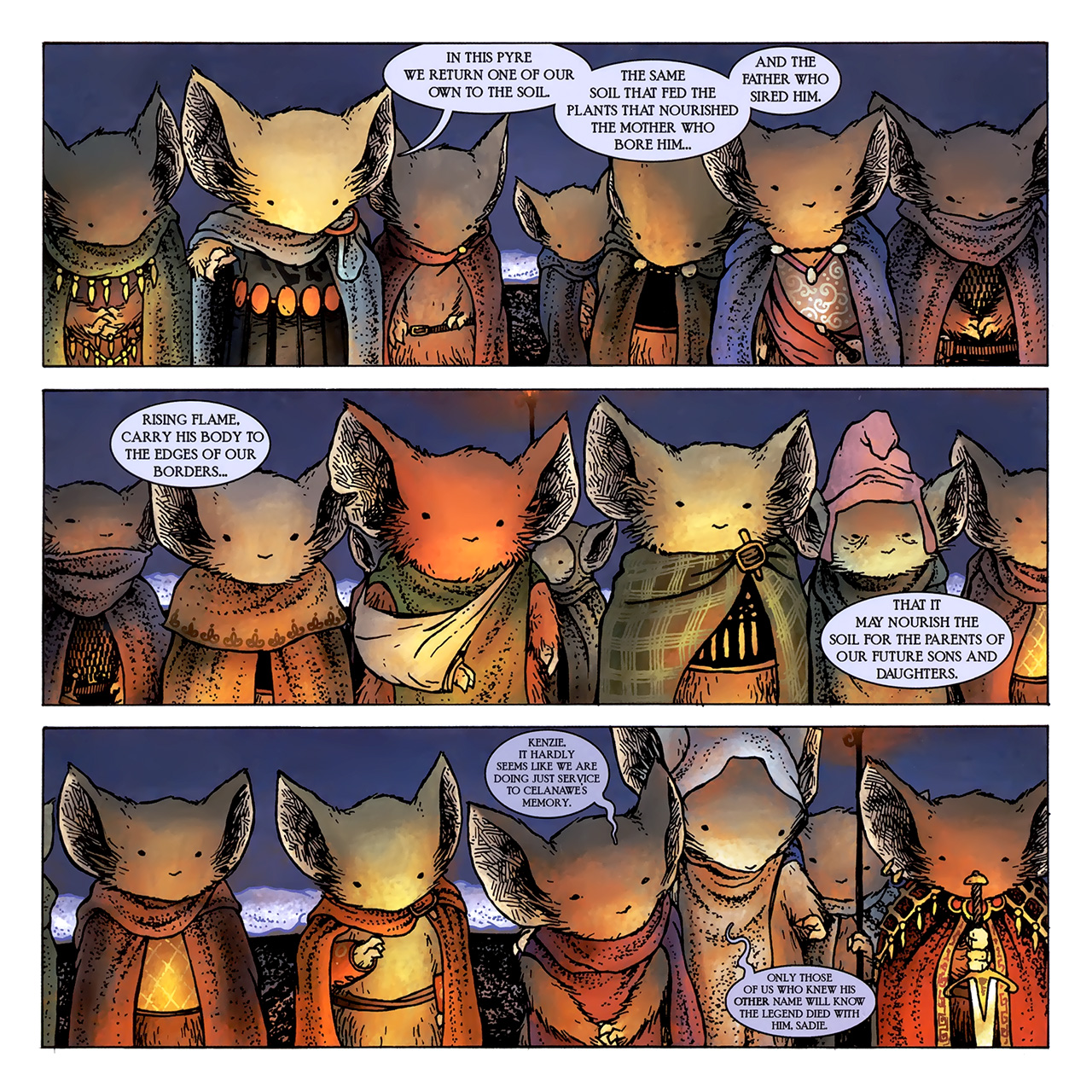 Read online Mouse Guard: Winter 1152 comic -  Issue #6 - 18