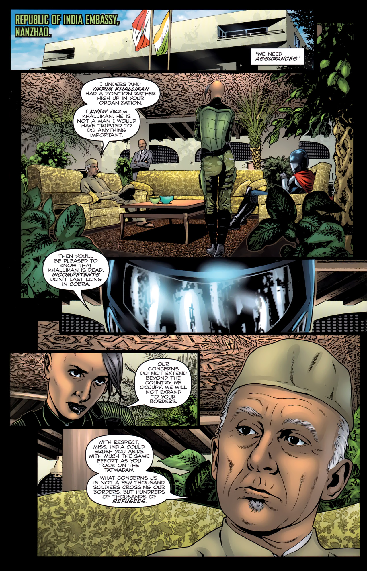Read online G.I. Joe Cobra (2011) comic -  Issue #9 - 13