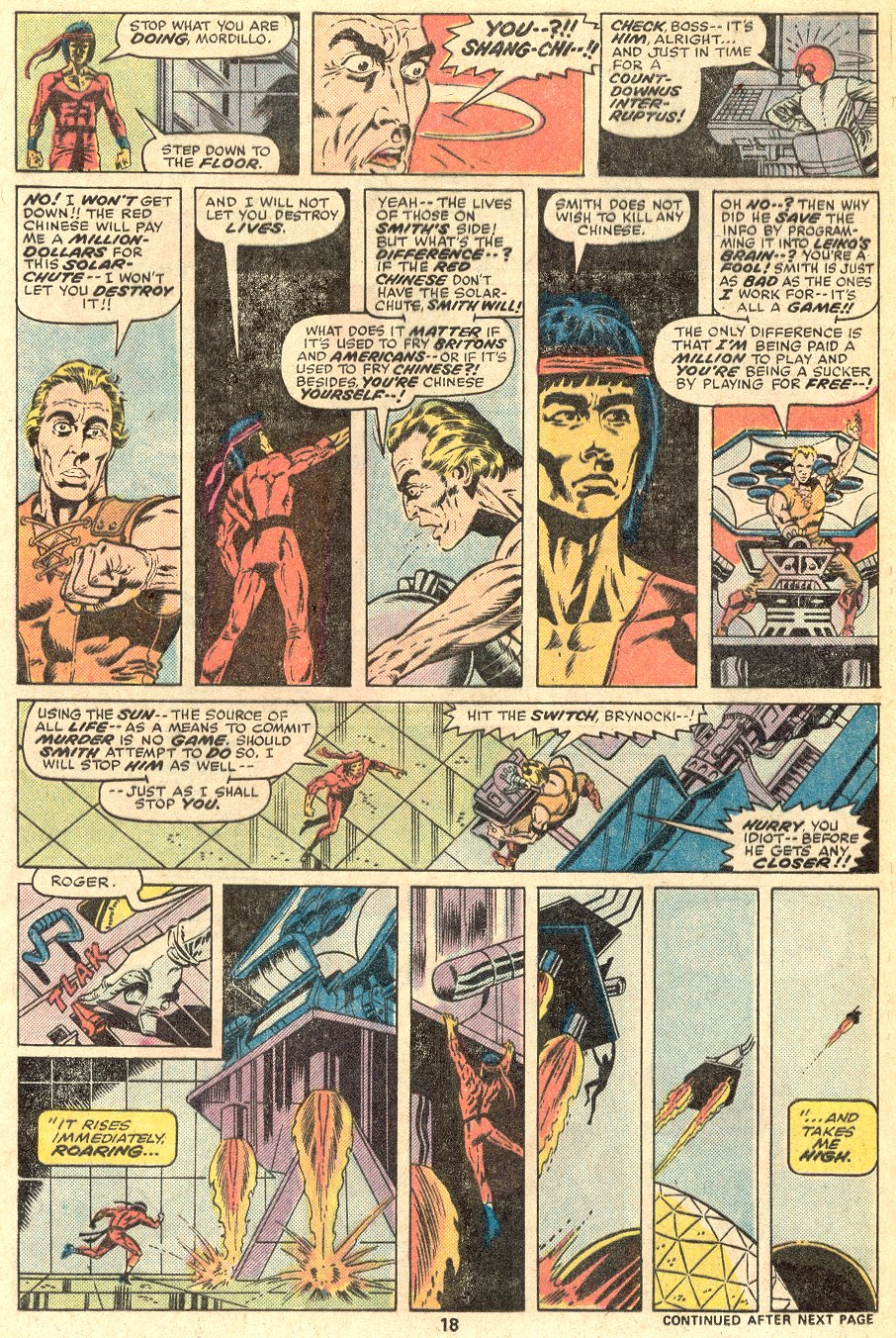 Read online Master of Kung Fu (1974) comic -  Issue #35 - 13