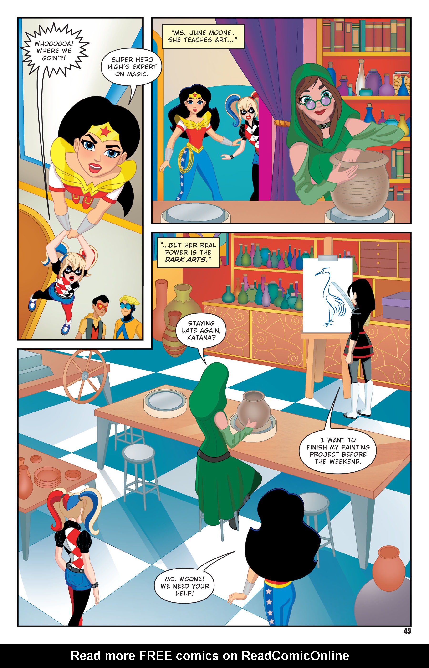 Read online DC Super Hero Girls: Hits and Myths comic -  Issue # Full - 46