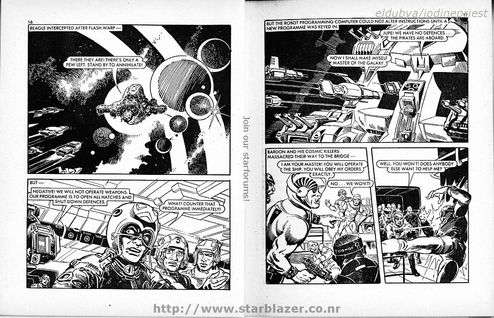 Read online Starblazer comic -  Issue #134 - 10
