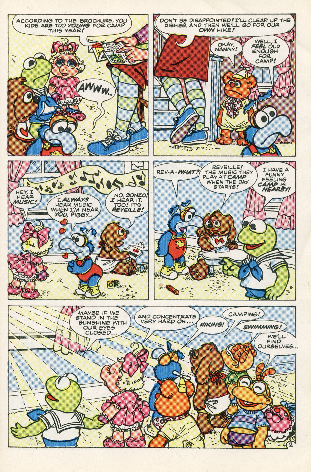 Read online Muppet Babies comic -  Issue #15 - 19