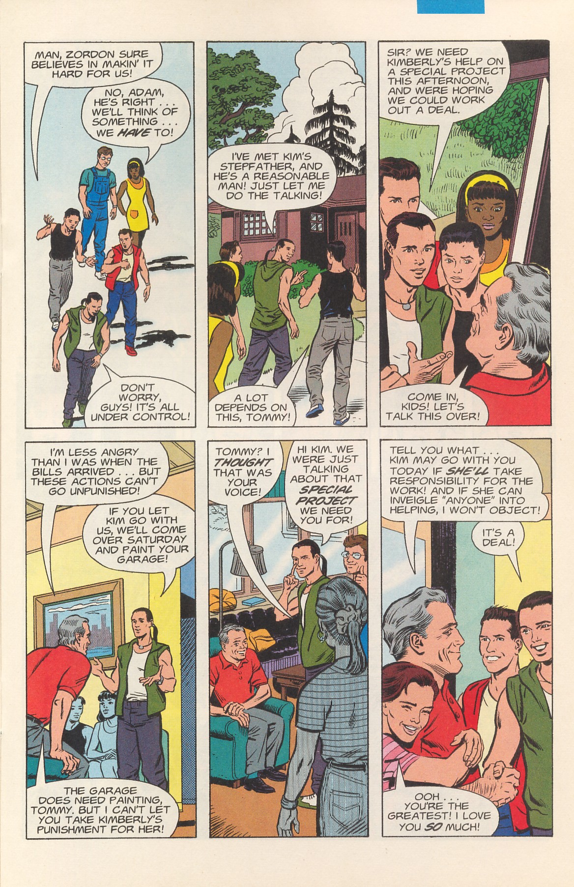 Read online Saban's Mighty Morphin Power Rangers (1994) comic -  Issue #5 - 15