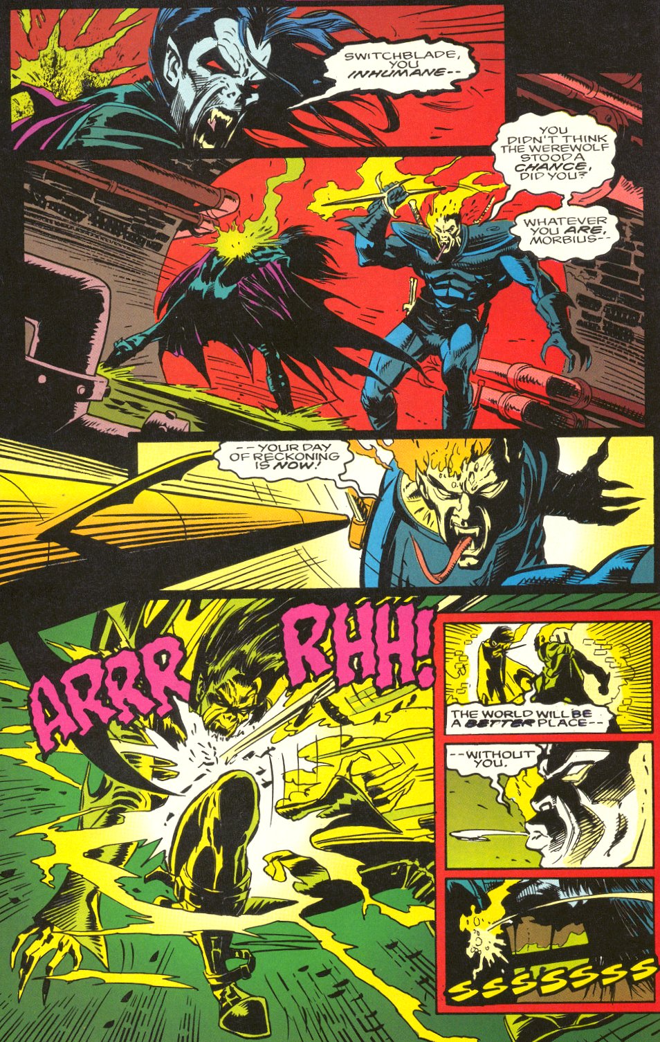 Read online Morbius: The Living Vampire (1992) comic -  Issue #12 - 17