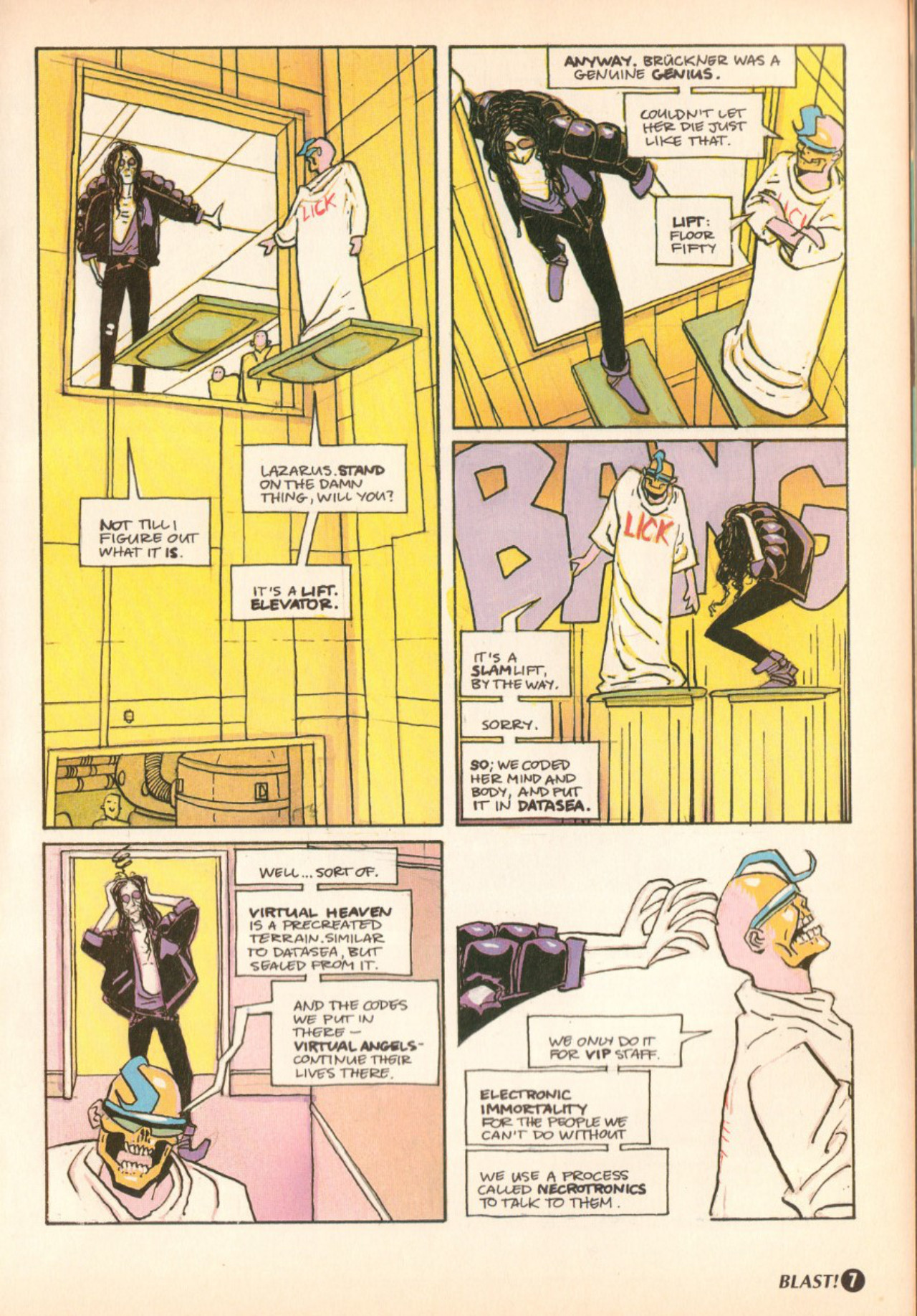 Read online Blast (1991) comic -  Issue #2 - 9