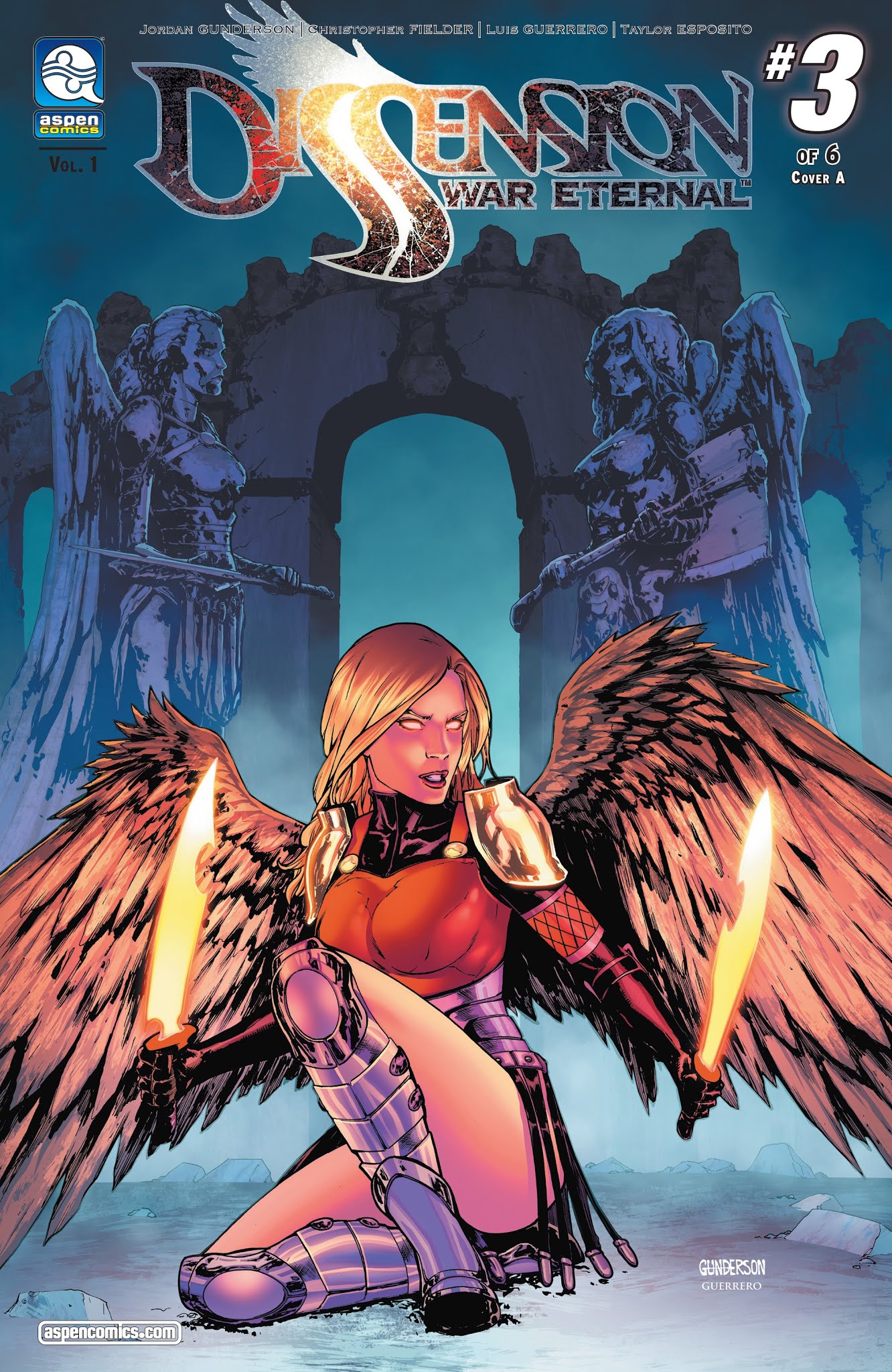 Read online Dissension: War Eternal comic -  Issue #3 - 1