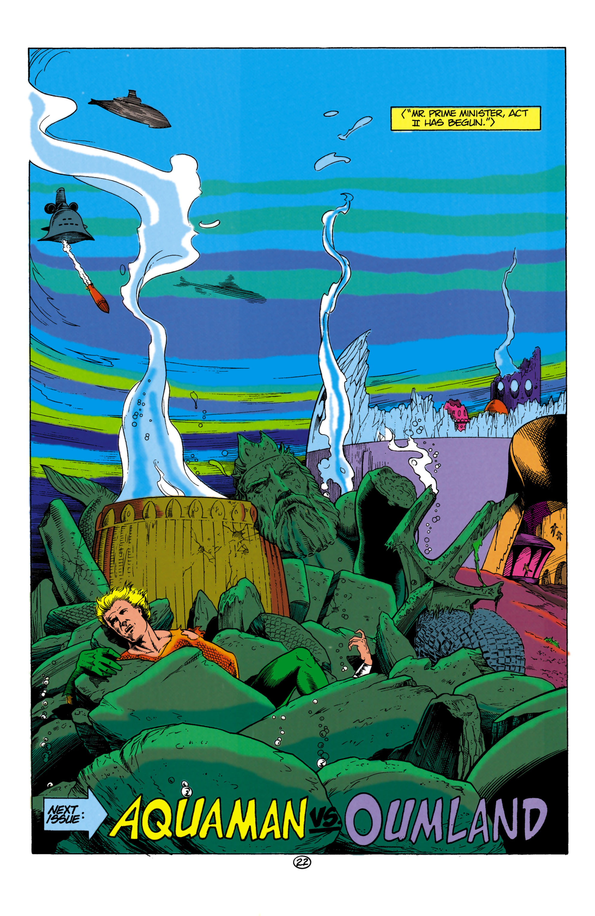 Read online Aquaman (1991) comic -  Issue #1 - 22
