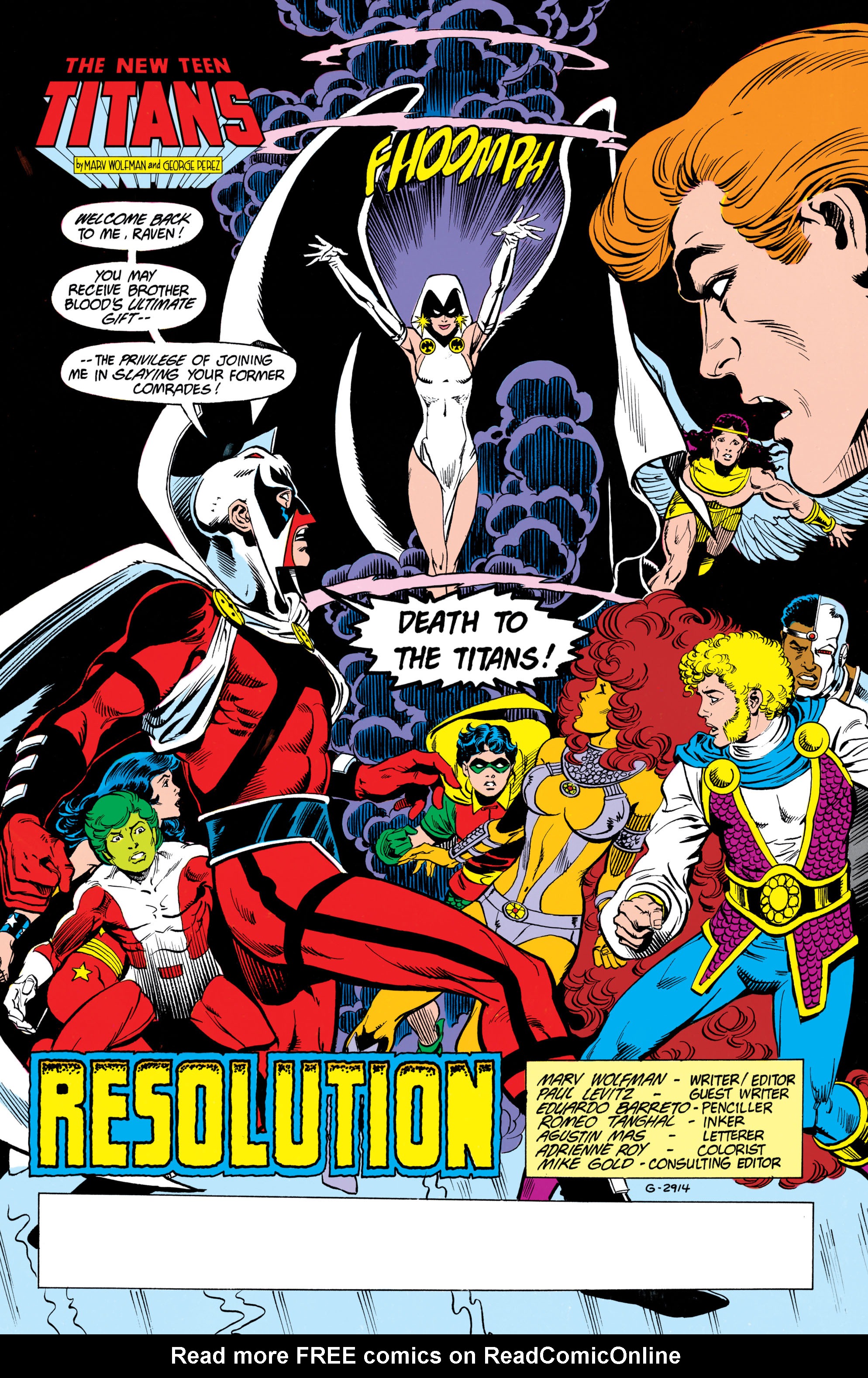 Read online The New Teen Titans (1984) comic -  Issue #31 - 2