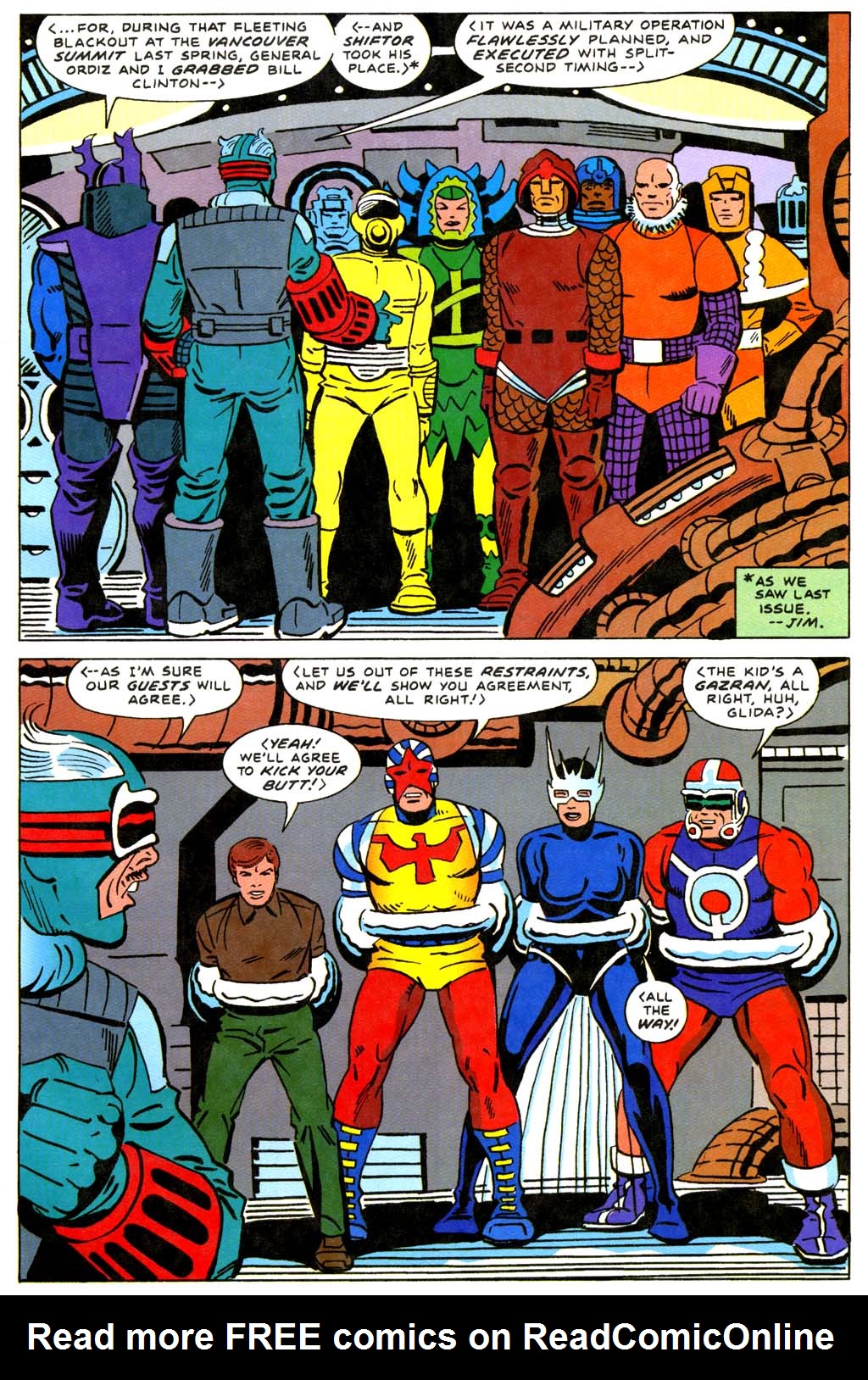 Read online Jack Kirby's Secret City Saga comic -  Issue #3 - 5