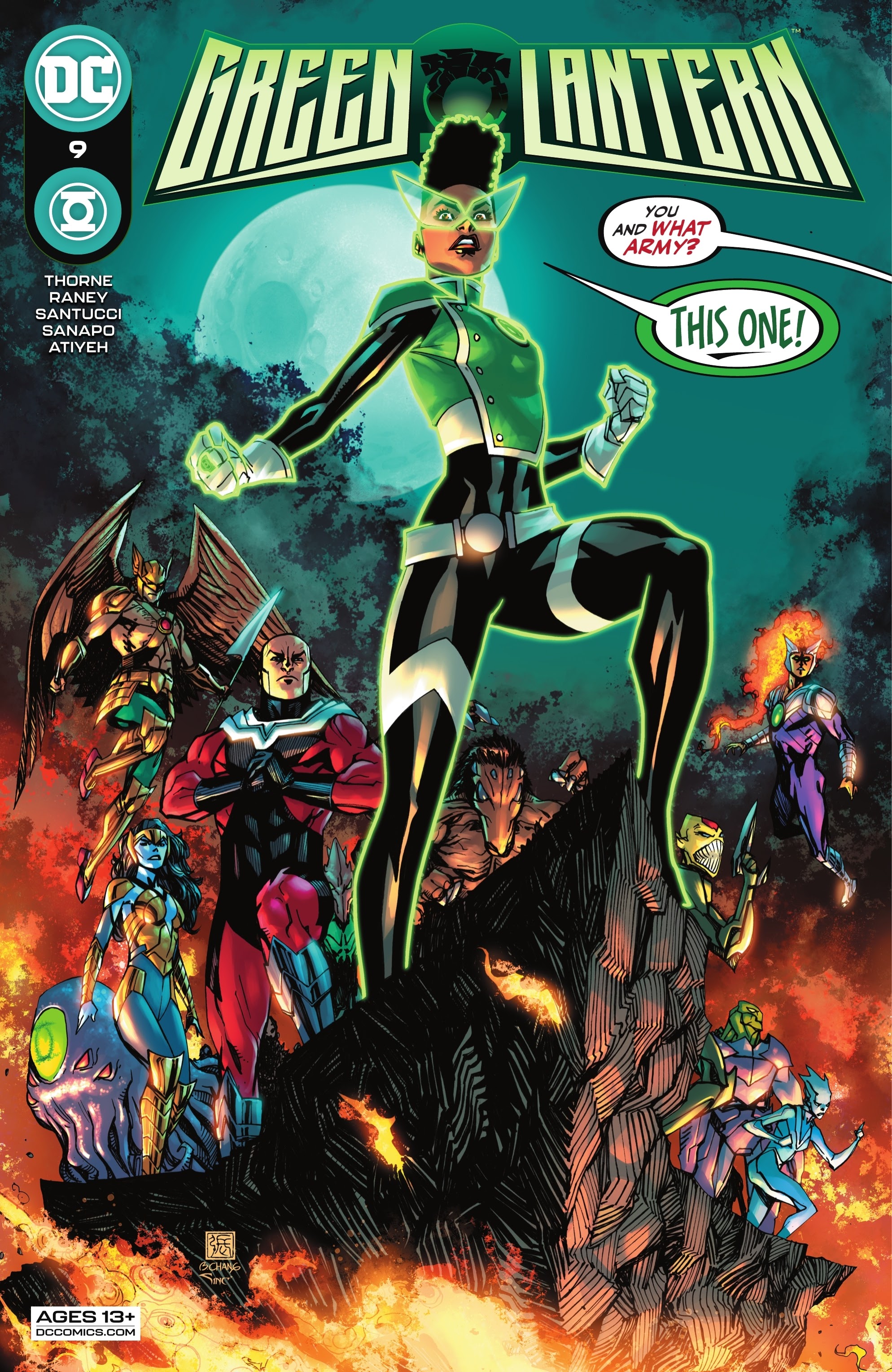 Read online Green Lantern (2021) comic -  Issue #9 - 1
