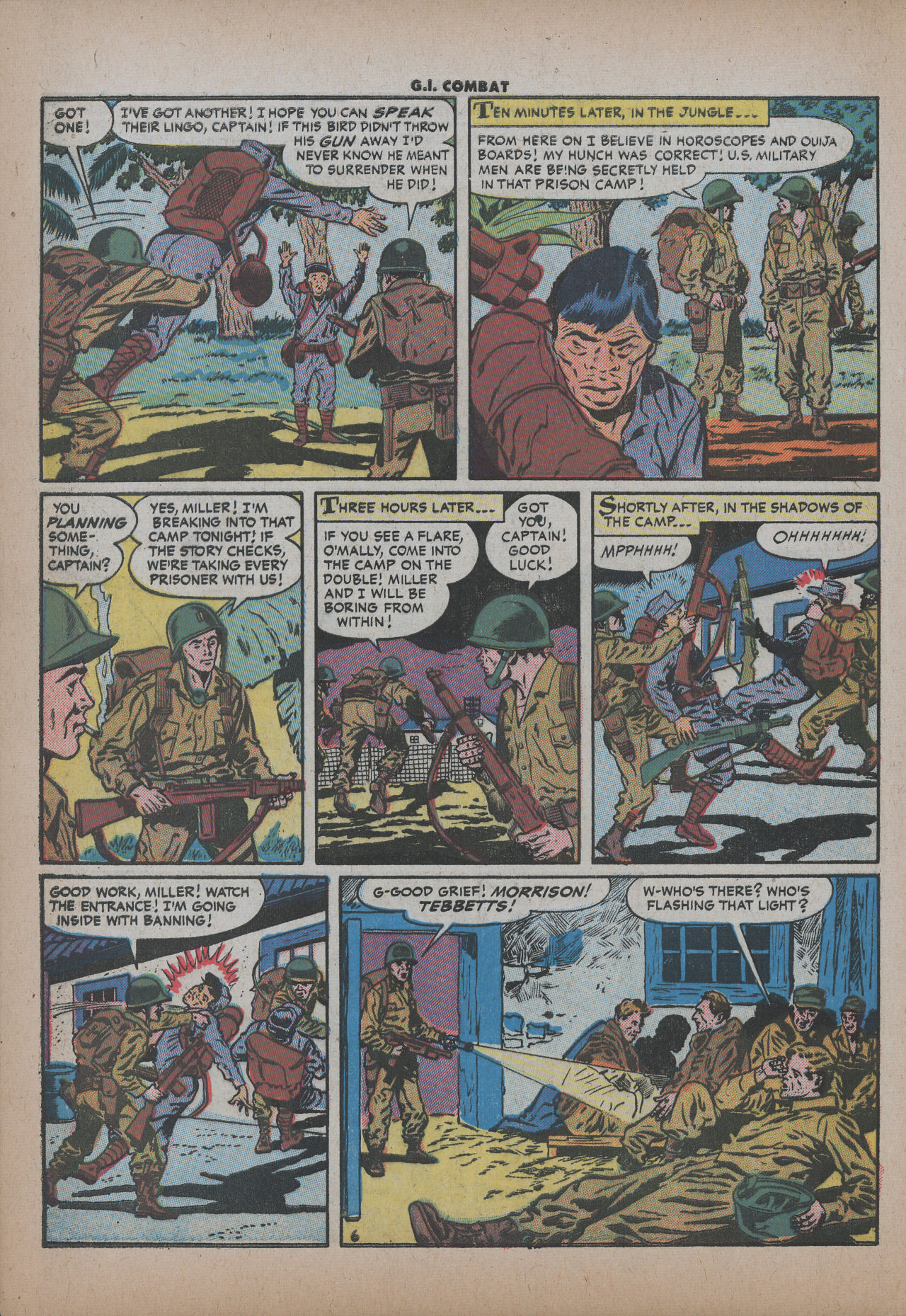 Read online G.I. Combat (1952) comic -  Issue #36 - 8