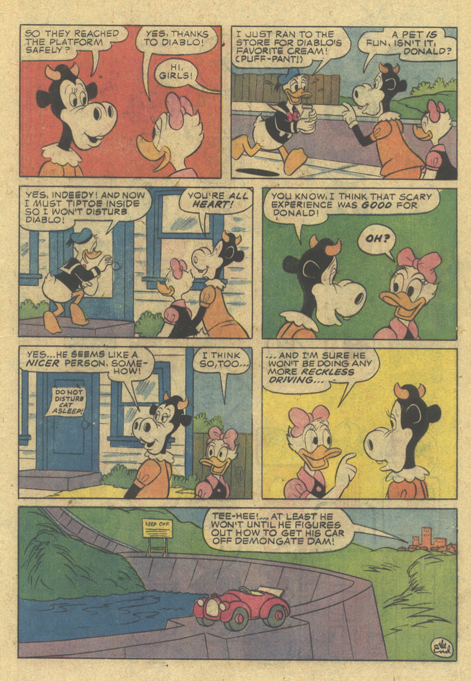 Read online Walt Disney Daisy and Donald comic -  Issue #15 - 17